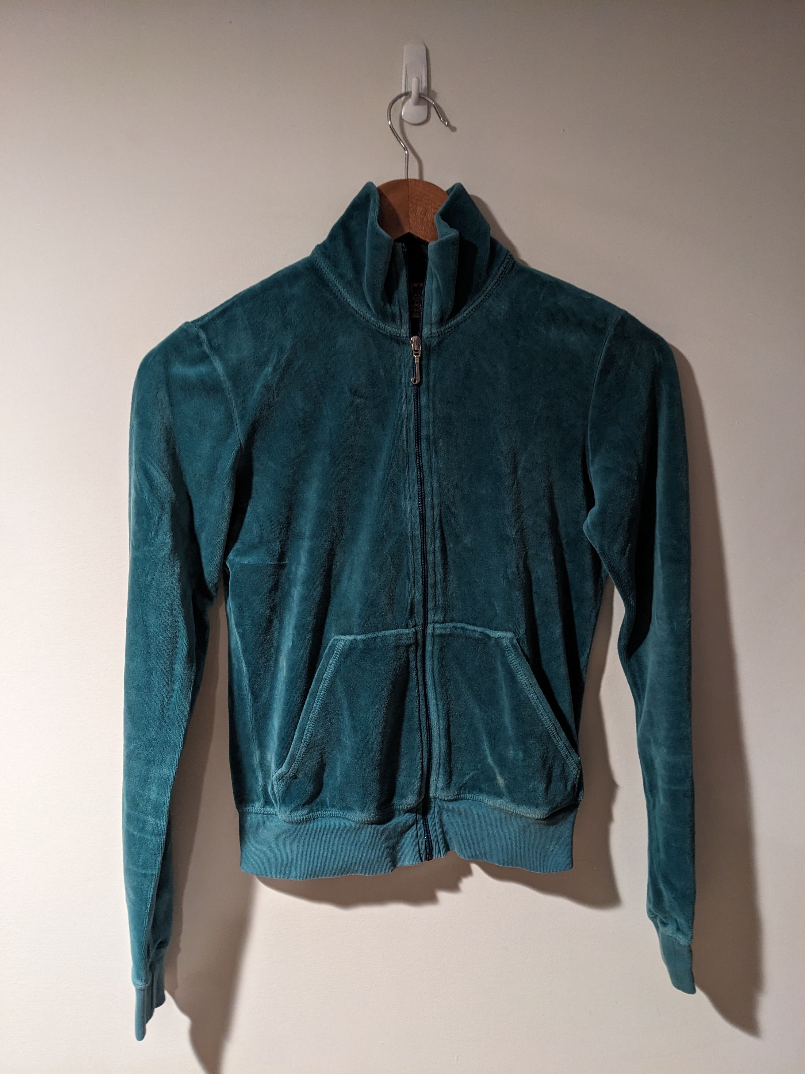 Juicy Couture × Vintage Vintage Y2K Juicy Couture Logo Womans Small Full Zip Sweater Size S / US 4 / IT 40 - 3 Thumbnail