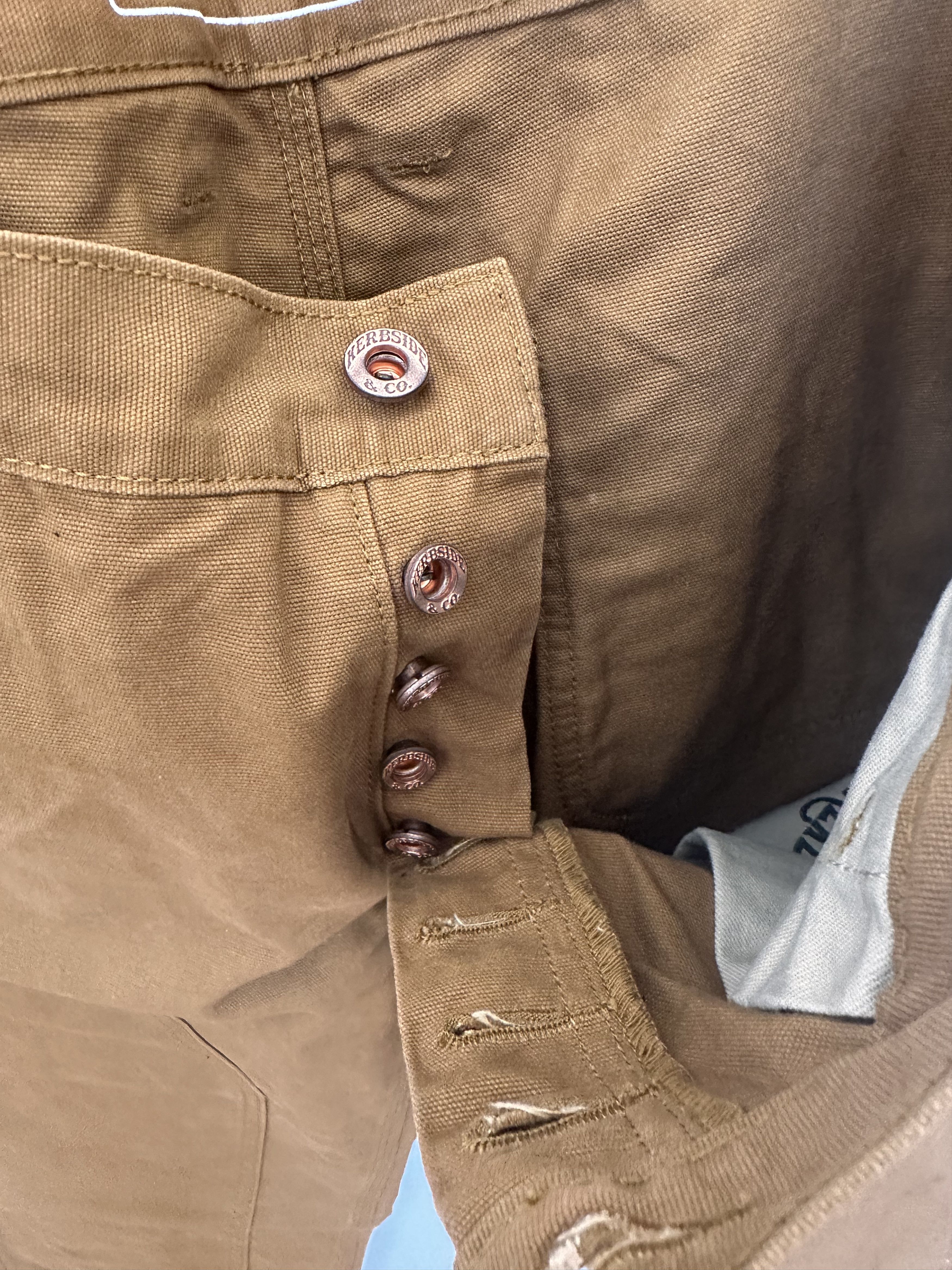 Other Kerbside & Co. “The Pollock” 12oz Canvas Work Pant – Dijon Size US 32 / EU 48 - 2 Thumbnail