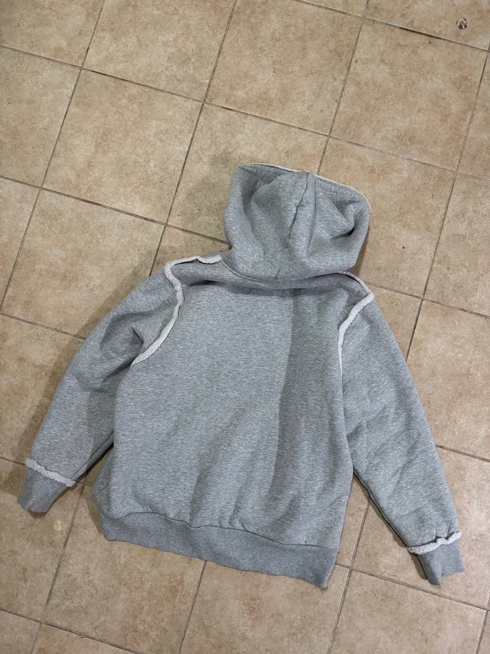 Telfar × Ugg UGG x TELFAR Shearling Hoodie - Grey size M logo Pom poms Size US M / EU 48-50 / 2 - 8 Thumbnail