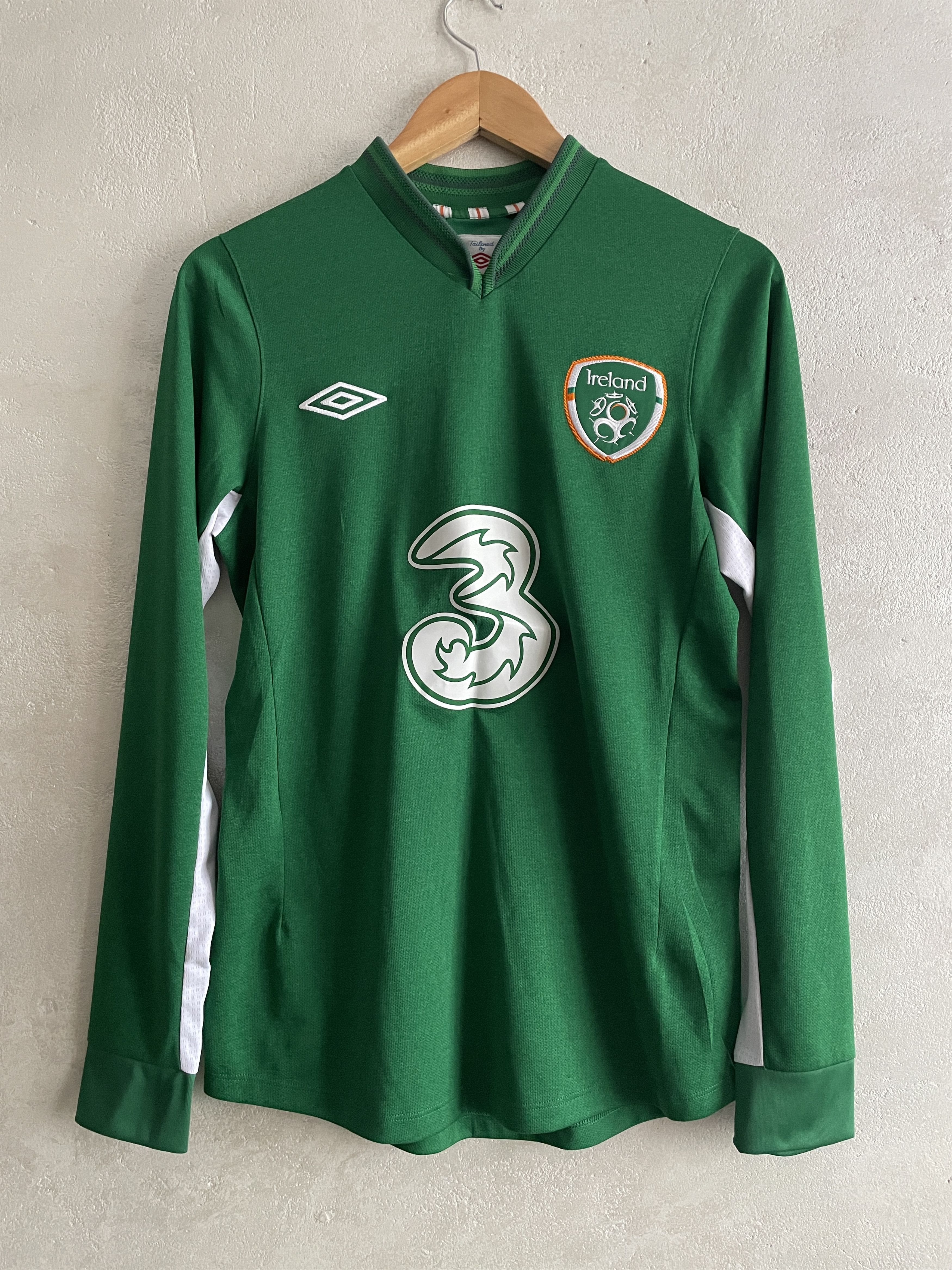 Umbro Republic Of Ireland Eire Home Shirt 2012 2014 Soccer Jersey Size US S / EU 44-46 / 1 - 1 Thumbnail