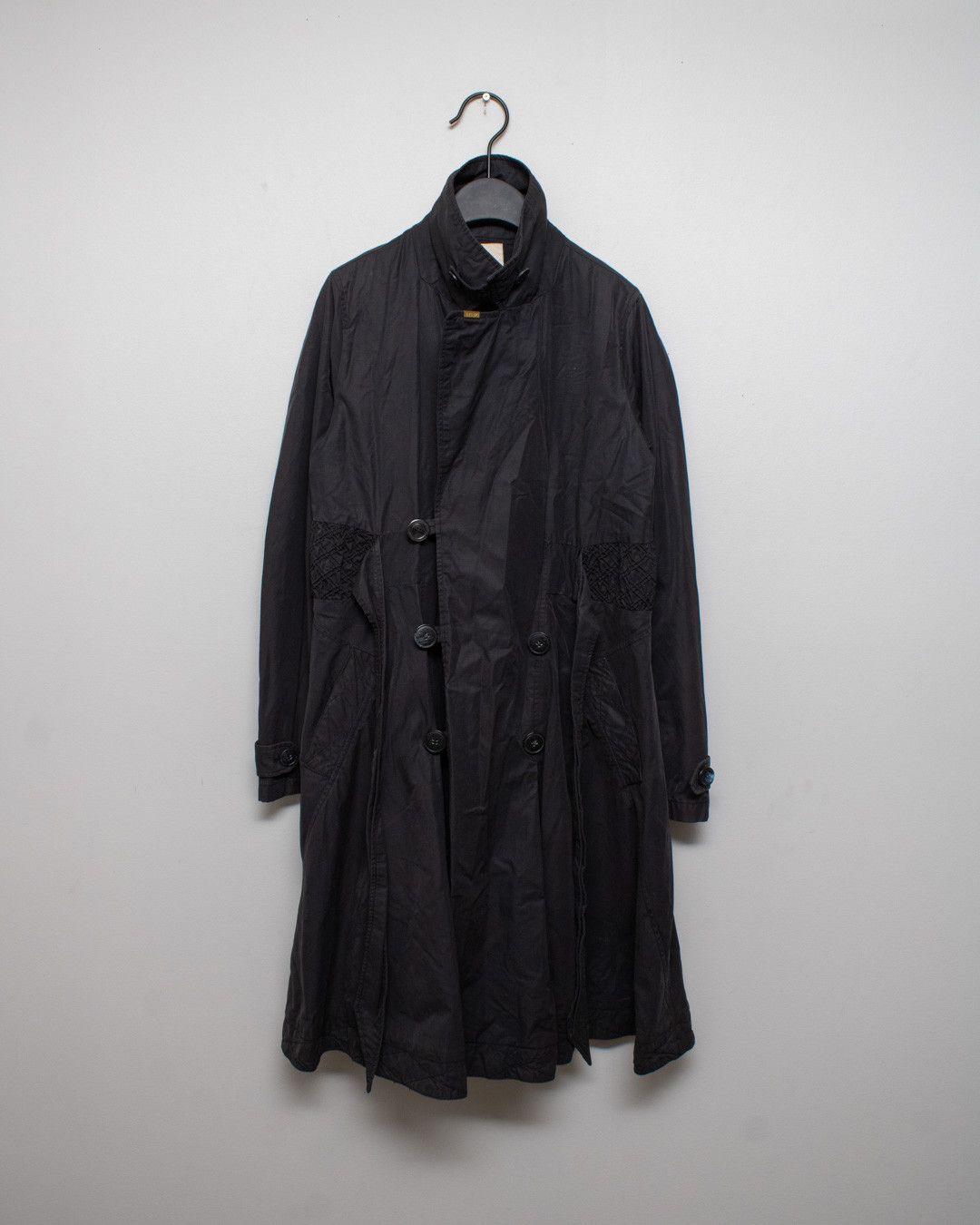 Diesel Black Gold Diesel Black Gold Vintage Double-Breasted Trench Coat Size M / US 6-8 / IT 42-44 - 2 Thumbnail