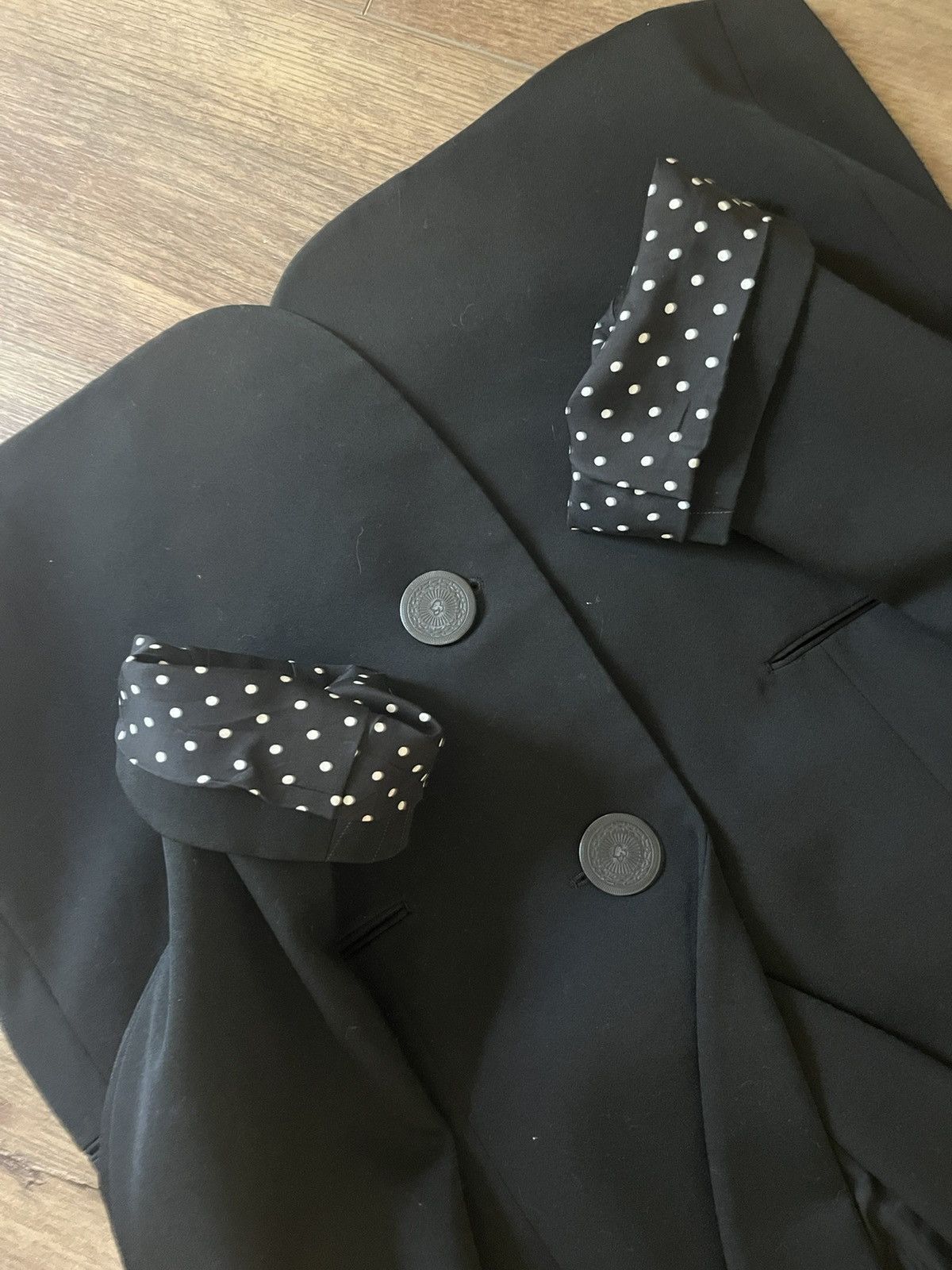 Number (N)ine Number (N)ine Ss06 “Welcome to The Shadow” Glam Blazer Size 44L - 3 Thumbnail