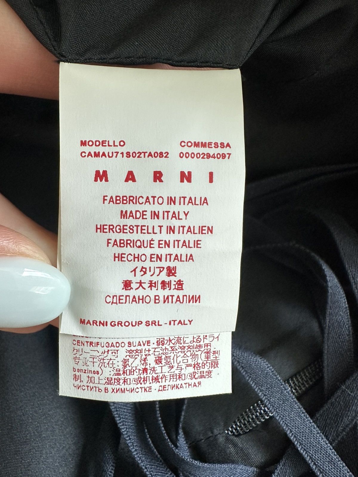 Marni Marni Crystal Bow Mini Dress Size S / US 4 / IT 40 - 6 Thumbnail