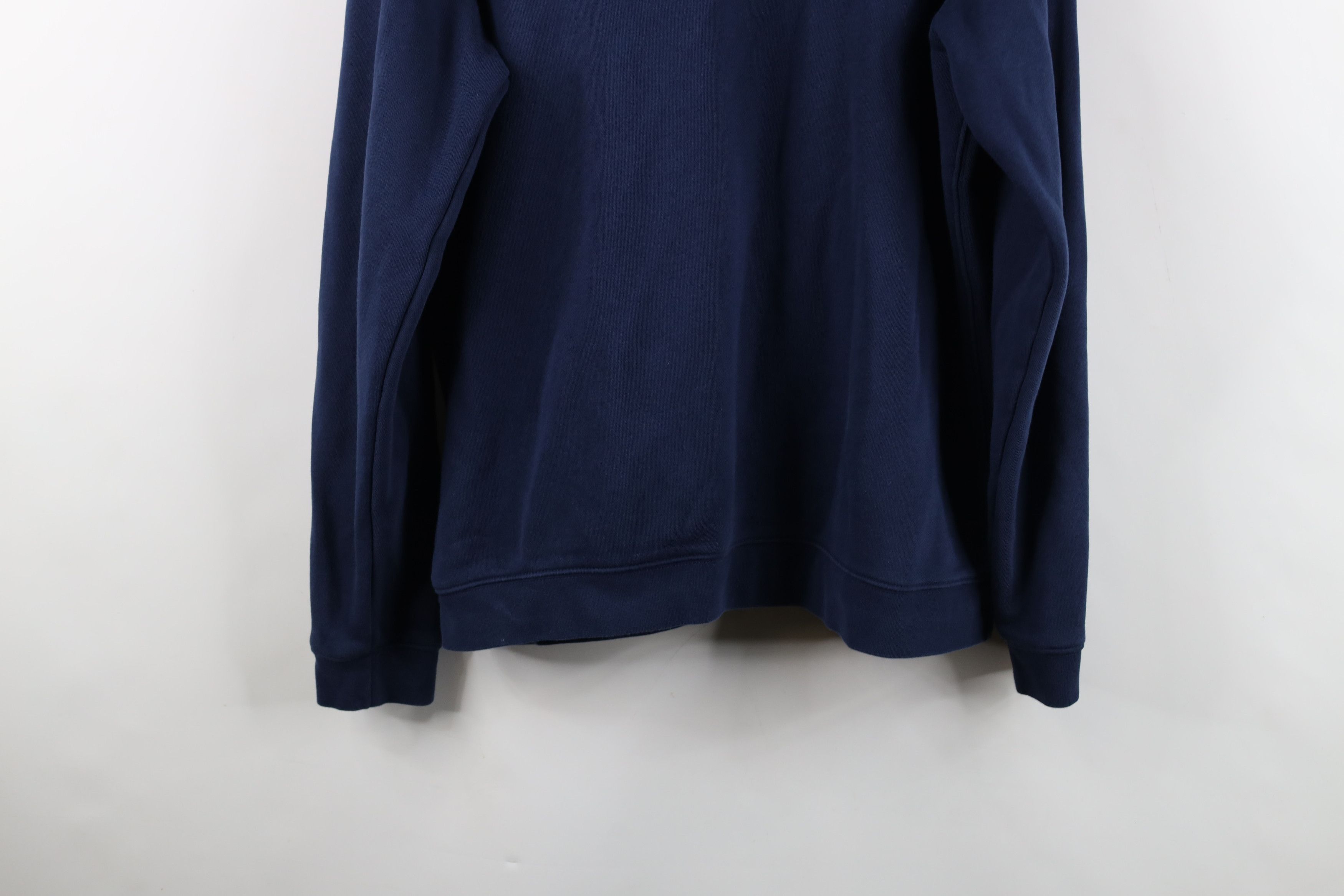 Nike Vintage Y2K Nike Scott Mini Swoosh Hoodie Sweatshirt Blue Size US L / EU 52-54 / 3 - 14 Thumbnail