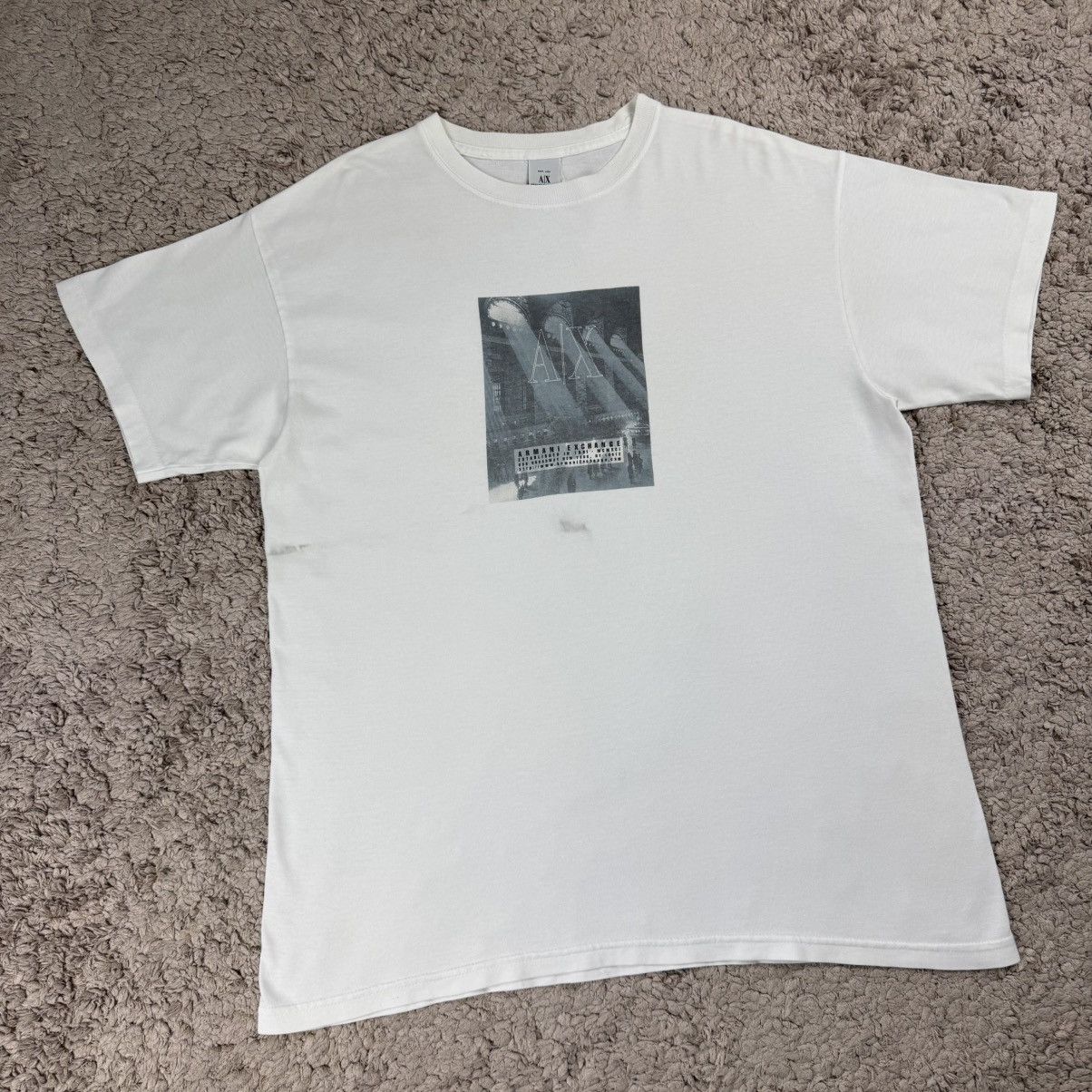 Armani Exchange Vintage Armani Exchange Photo T-shirt Size US L / EU 52-54 / 3 - 3 Thumbnail