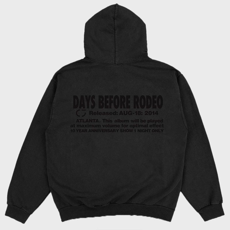 Travis Scott Travis Scott Days Before Rodeo Cowboy Hoodie Size US XL / EU 56 / 4 - 2 Thumbnail