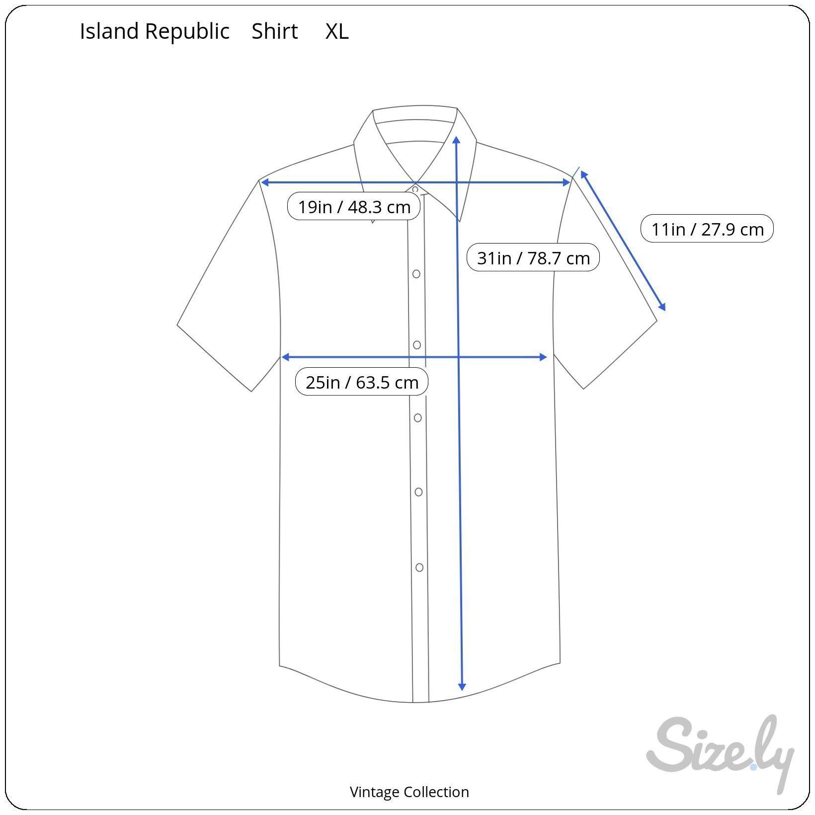 Other Island Republic Vintage Collection XL Silk Hawaiian Shirt Size US XL / EU 56 / 4 - 5 Thumbnail