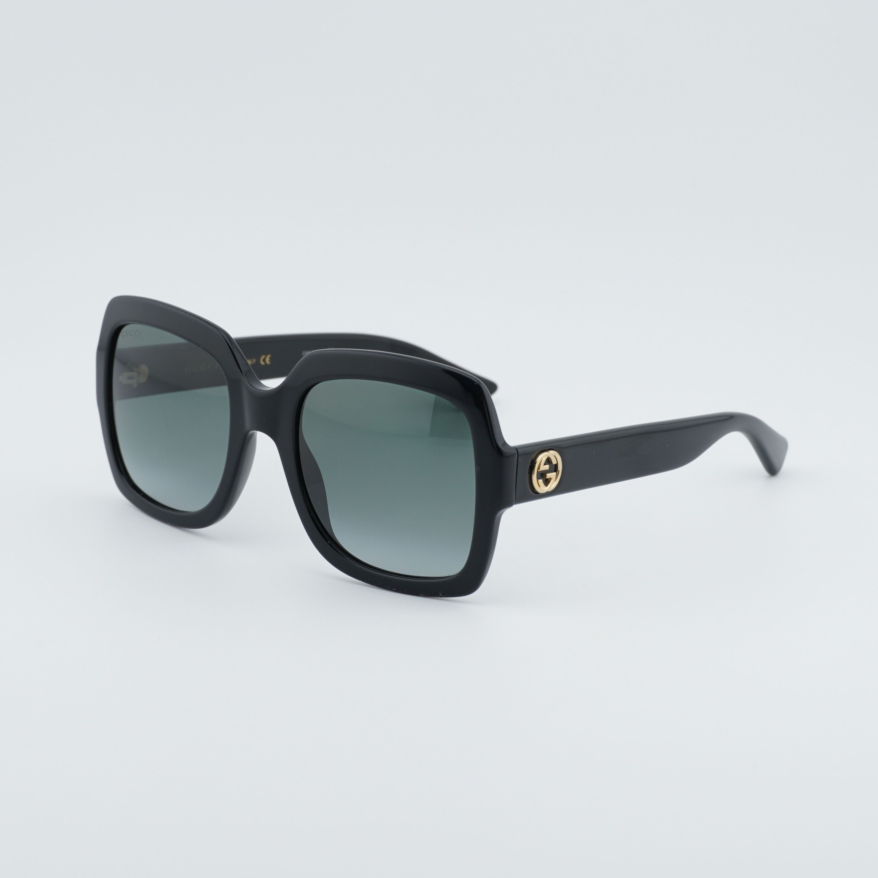 Gucci Gucci GG0036S 001 Women Sunglasses Black Square Frame Size ONE SIZE - 9 Thumbnail