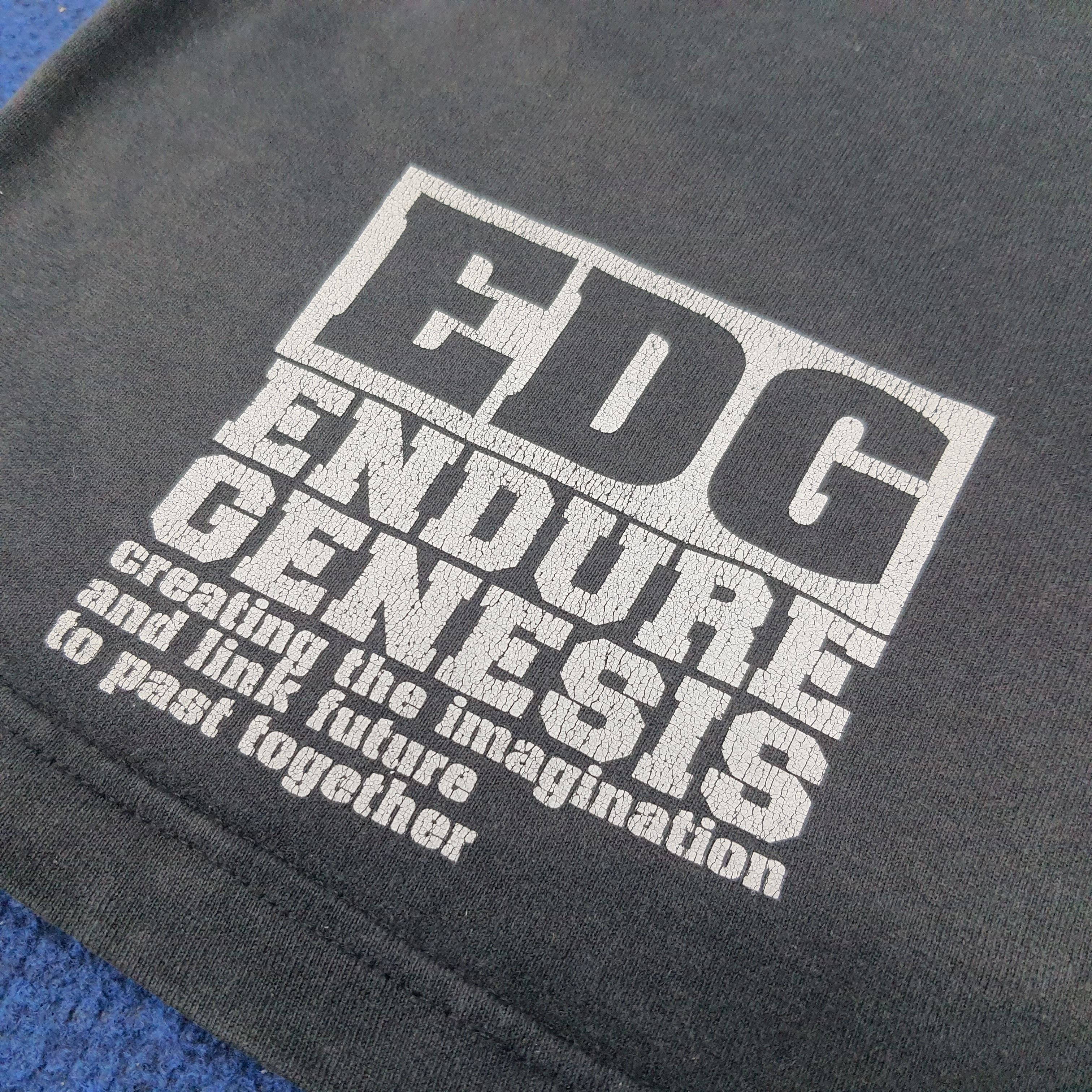 Vintage Vintage Endure Genesis EDG Skate Streetwear Tshirt Size US XL / EU 56 / 4 - 3 Thumbnail