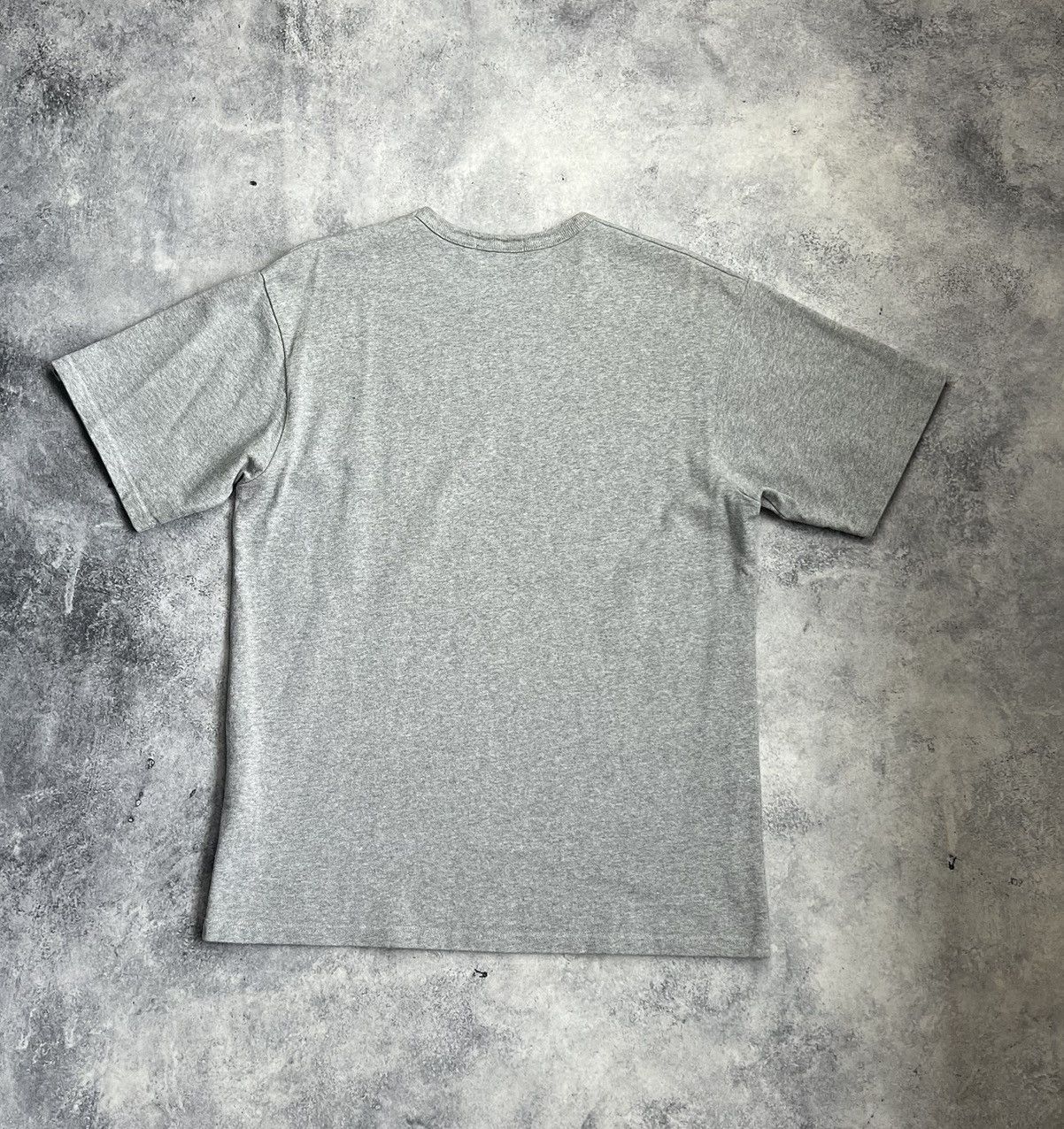 Bape Bape blue & grey college logo tee Size US XL / EU 56 / 4 - 5 Thumbnail