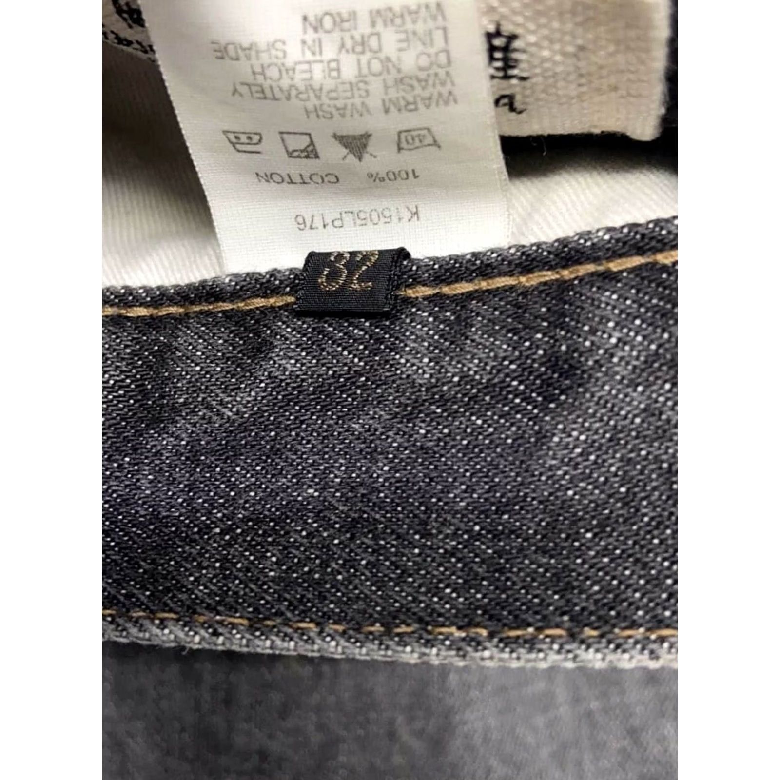 Kapital KAPITAL Mens Straight Jeans Size 32 Black Okanaya Denim Casual simple USED Size US 32 / EU 48 - 6 Thumbnail