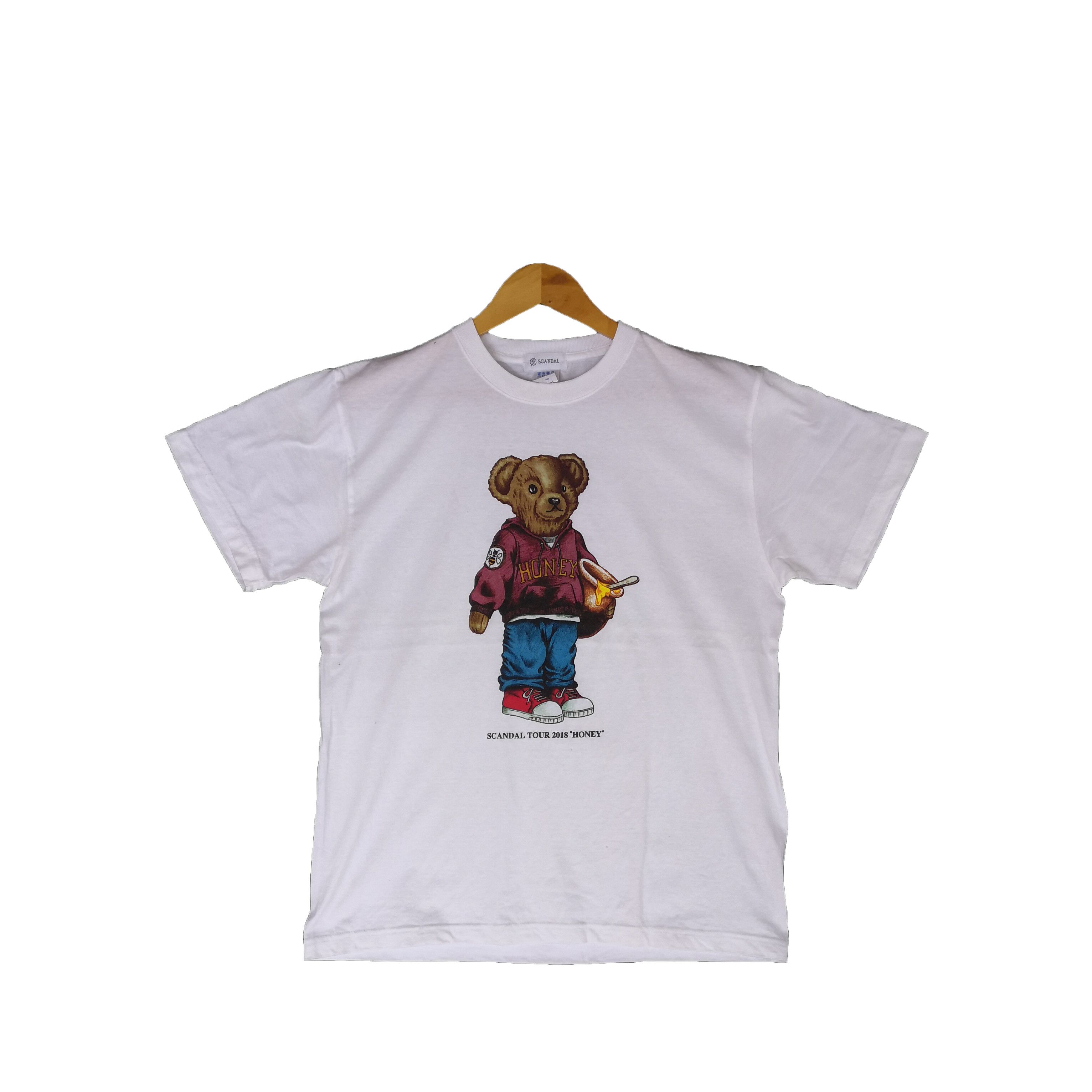 Japanese Brand Scandal Tour 2018 Honey T-Shirt Polo Bear Crewneck Tees Size US L / EU 52-54 / 3 - 1 Thumbnail