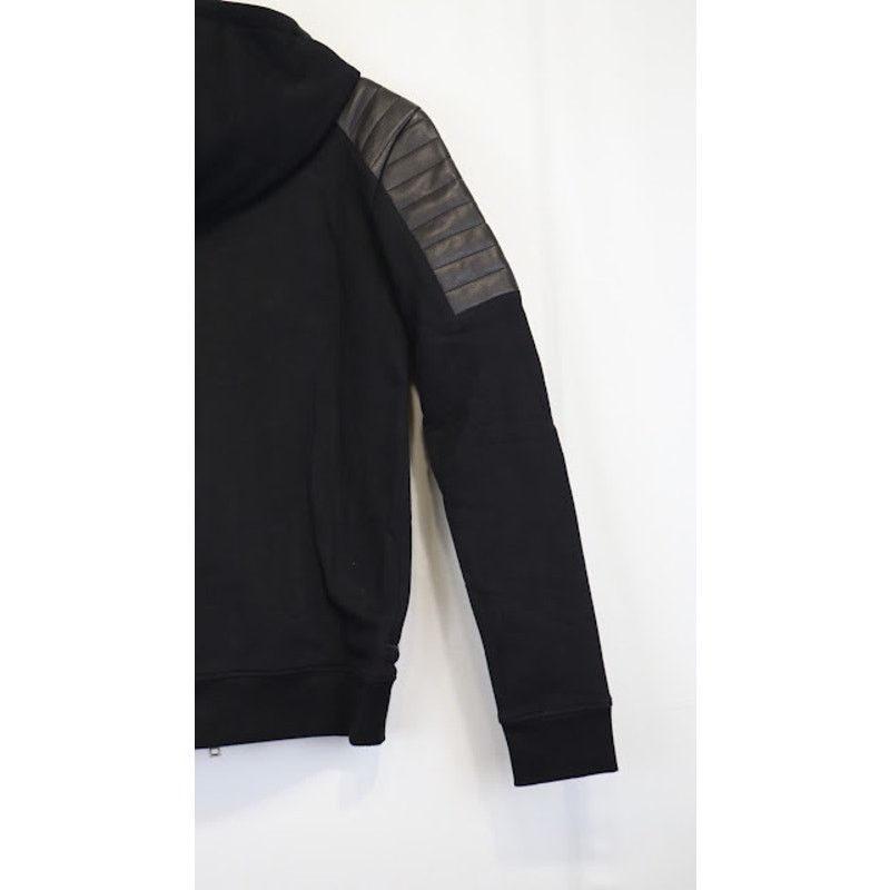 Balmain o1rshd1 Men's Hoodie Sweater in Black Size US S / EU 44-46 / 1 - 9 Thumbnail