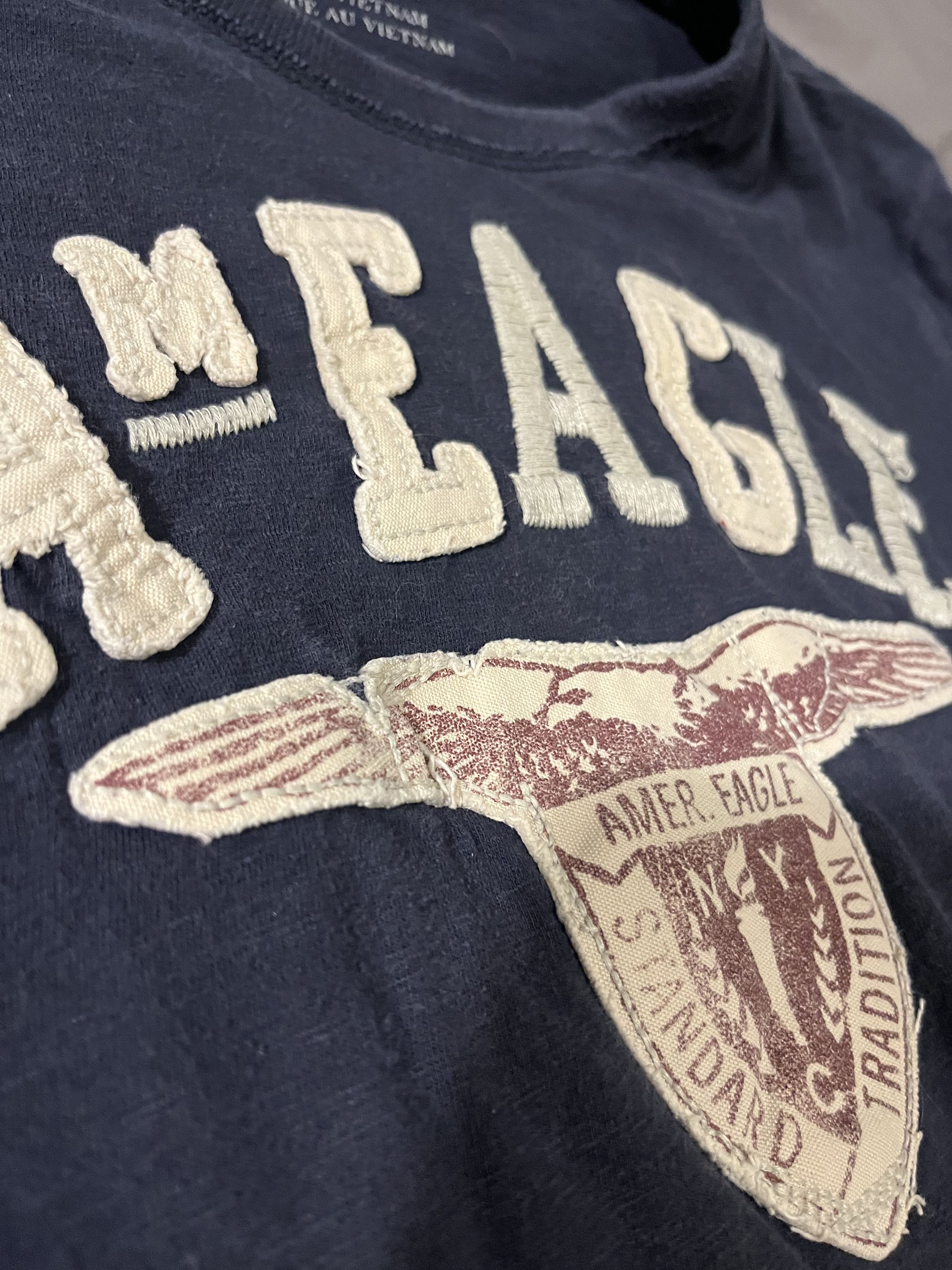 American Eagle Outfitters × Vintage RARE Vintage AE Early 2000's Long-Sleeve shirt Size XS / US 0-2 / IT 36-38 - 5 Thumbnail