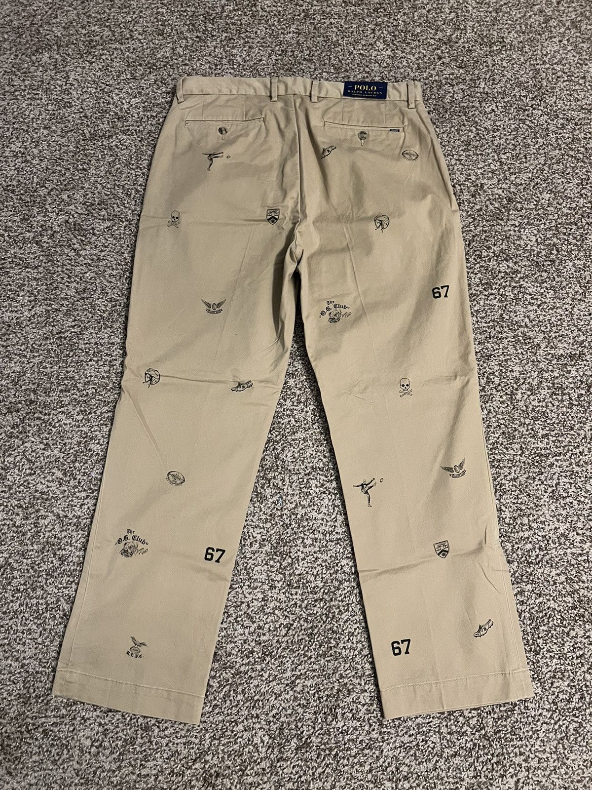 Polo Ralph Lauren × Ralph Lauren × Rugby Ralph Lauren Polo Ralph Lauren “The OG Club” Rugby Chino Pants Size 34 Size US 34 / EU 50 - 4 Thumbnail