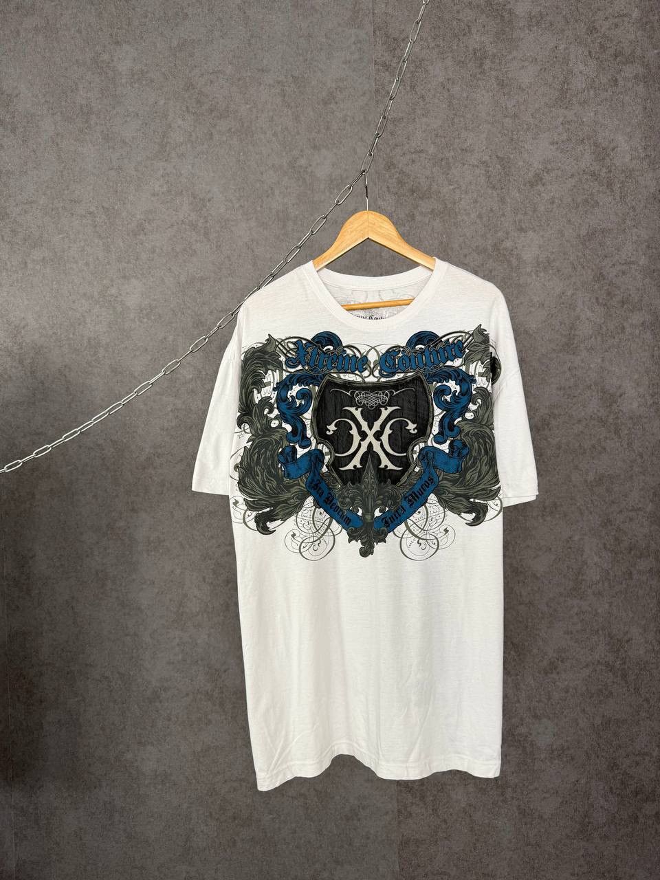 Affliction Xtreme Couture made in USA skulls tee Size US XXL / EU 58 / 5 - 1 Thumbnail
