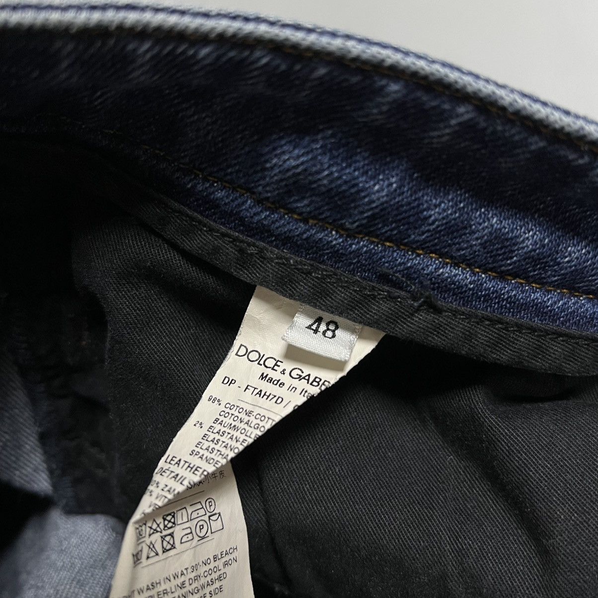 Dolce & Gabbana Dolce & Gabbana Slim Jeans Pretty Distressed Woman’s Size 48 Size 34" / US 12 / IT 48 - 19 Thumbnail