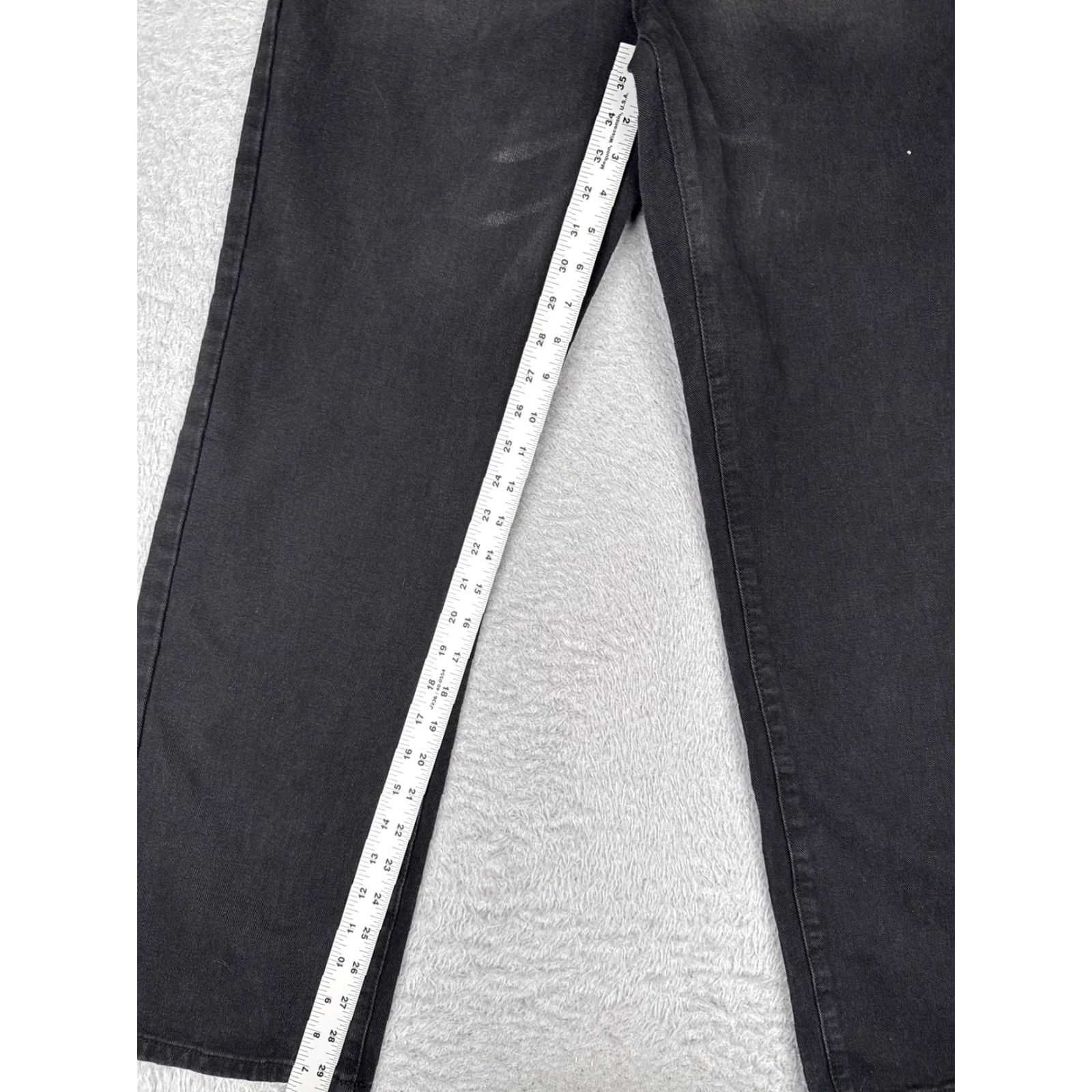 Shein Shein Jeans Women 8 Black High Rise Straight Leg Denim Pant Stretch Casual 28x30 Size 30" / US 8 / IT 44 - 7 Thumbnail