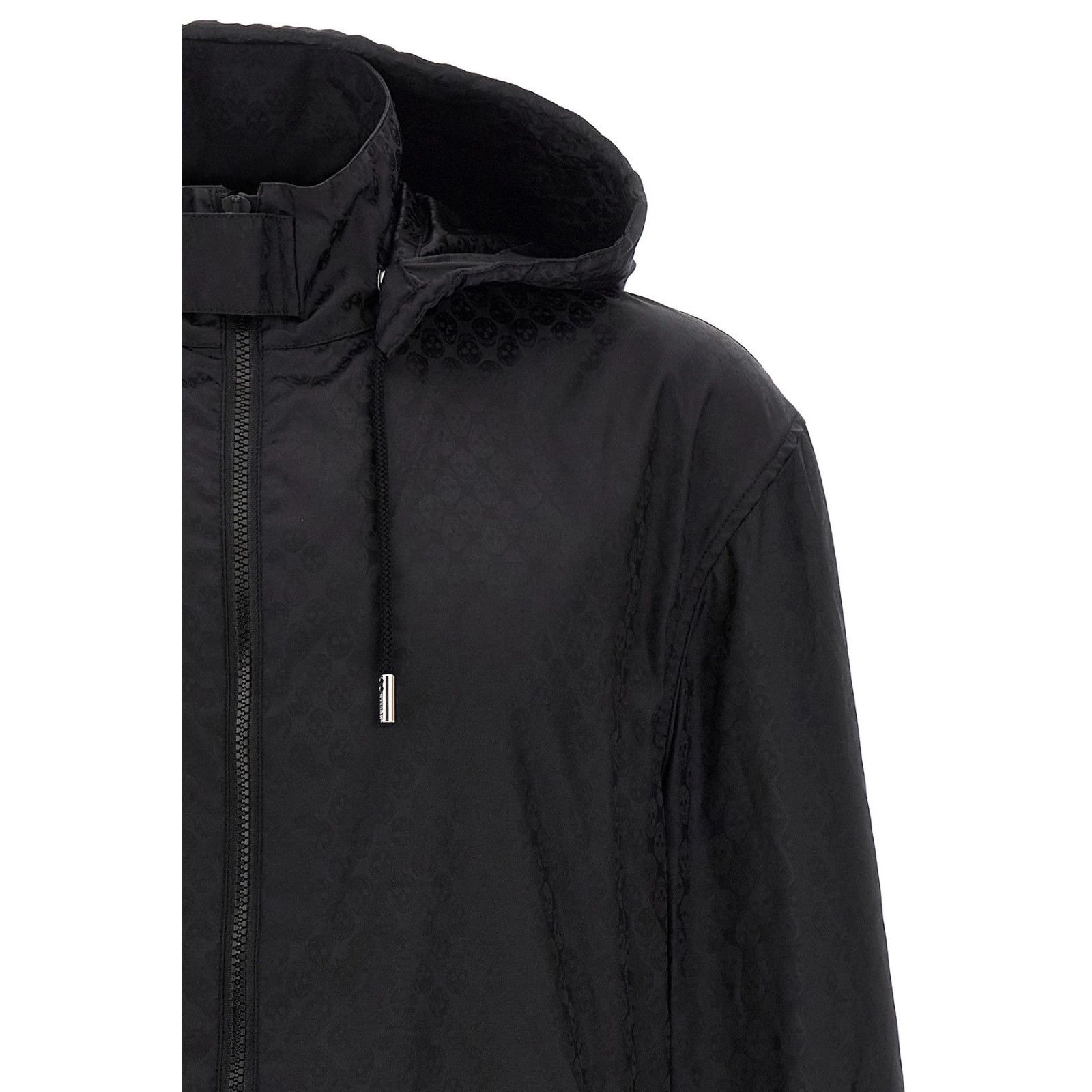 Alexander McQueen ALEEXANDER MCQUEEN Skull Black Nylon Windbreaker Jacket New Size US L / EU 52-54 / 3 - 4 Thumbnail