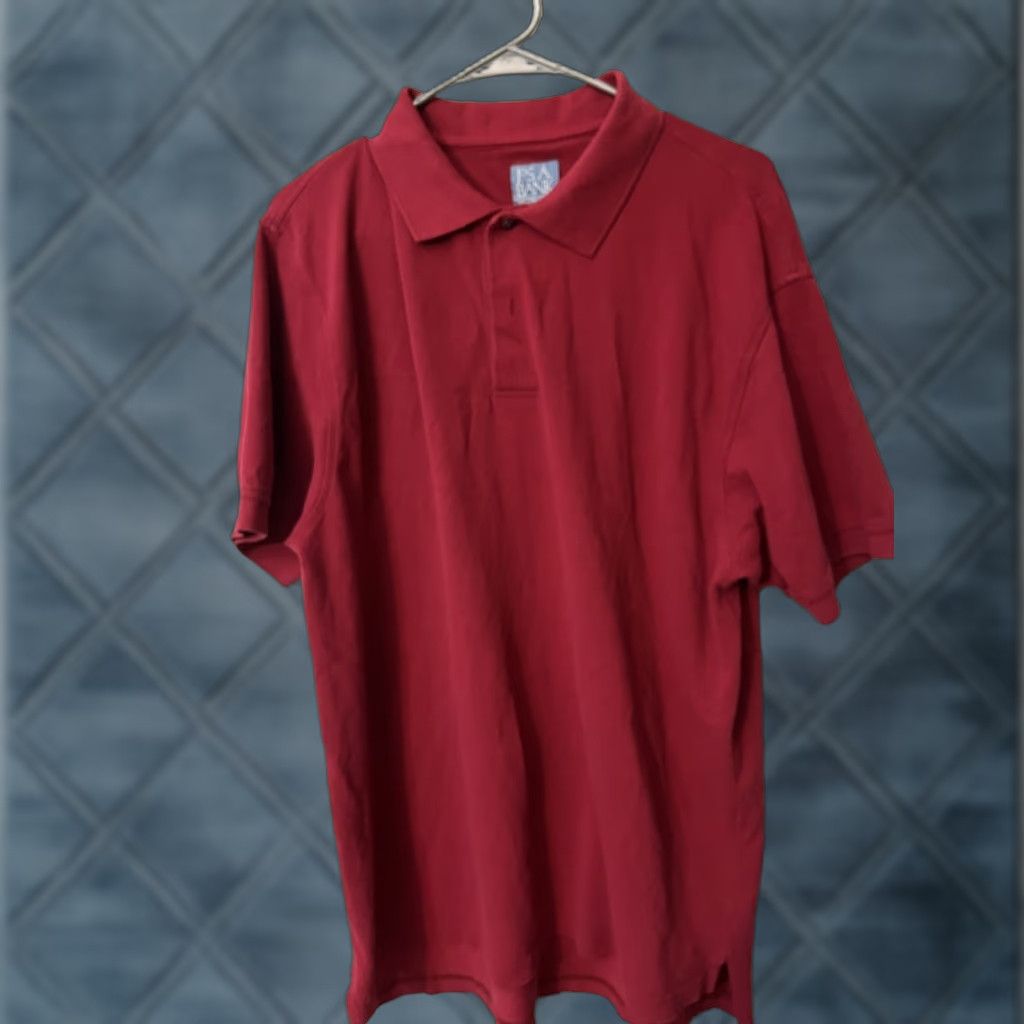 Jos. A. Bank Jos. A. Bank Traveler Polo Shirt Stays Cool Fit 100% Cotton Men’s XL Red Size US XL / EU 56 / 4 - 1 Thumbnail
