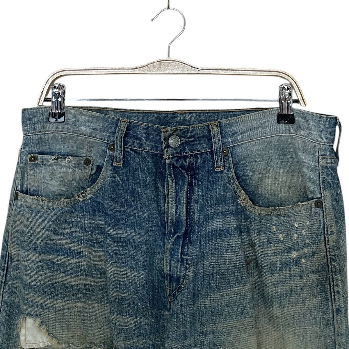 Levi's × Vintage Vintage Levis 501 Made In Usa Jeans 1990s Size US 32 / EU 48 - 7 Thumbnail