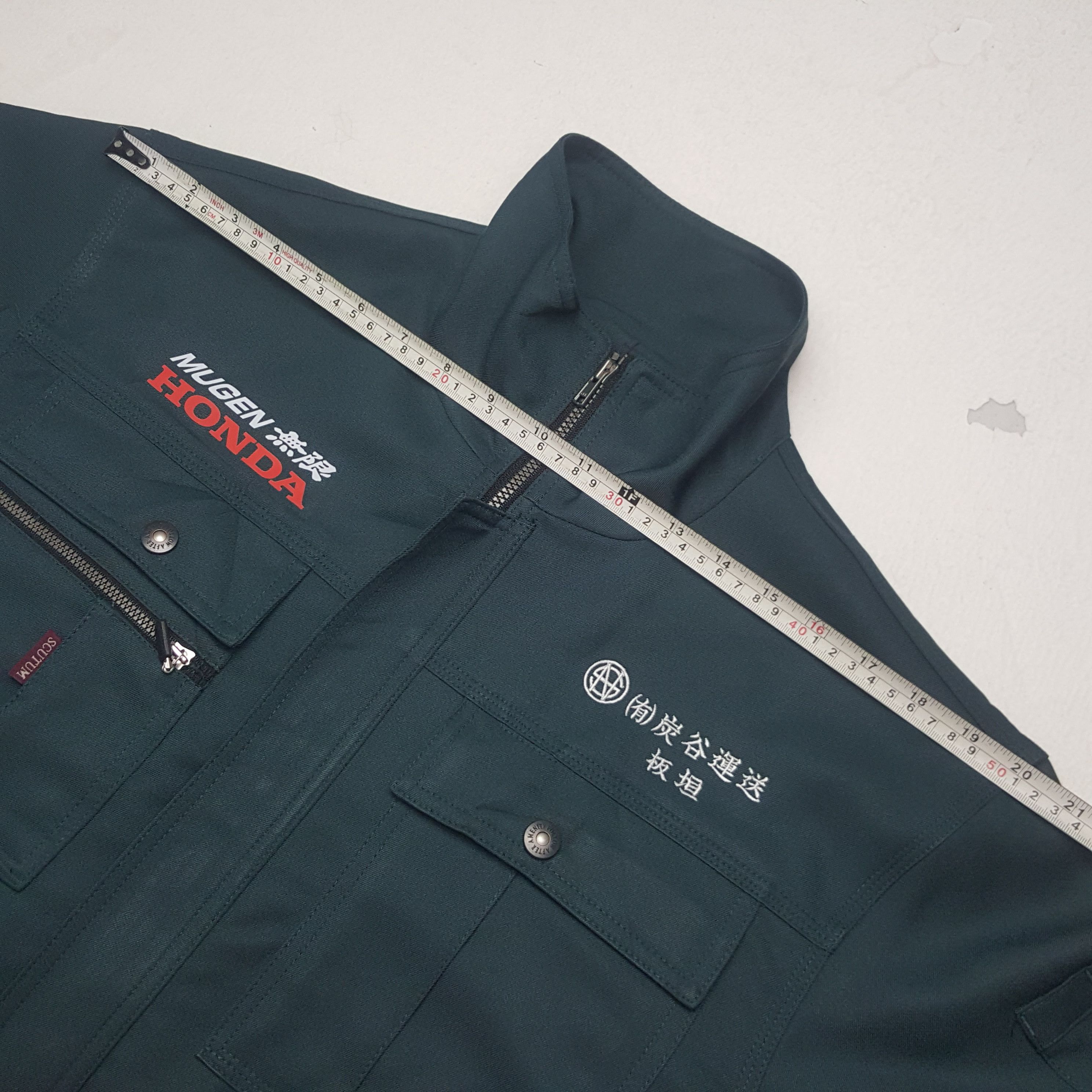 Honda × Japanese Brand × Vintage Vintage Mugen Honda Japanese Racing Team Custom Art Jacket Size US M / EU 48-50 / 2 - 6 Thumbnail
