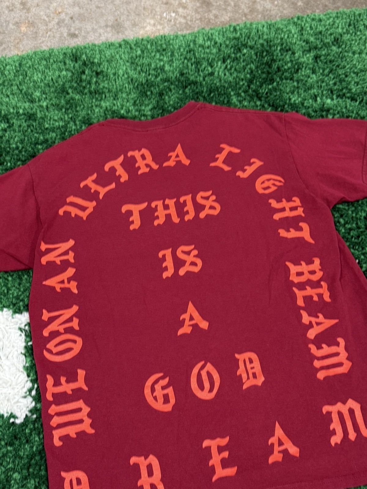 Kanye West Kanye West Life of Pablo Ultralight Dream Tee Cardinal Size US M / EU 48-50 / 2 - 2 Thumbnail