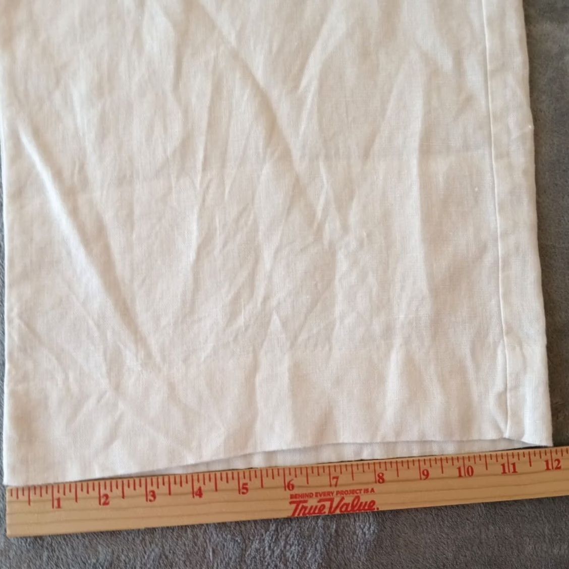 Banana Republic Banana Republic Pants Wide-Leg Linen White Ankle Womens Large Pockets 34x30 Size 36" / US 14 / IT 50 - 7 Thumbnail