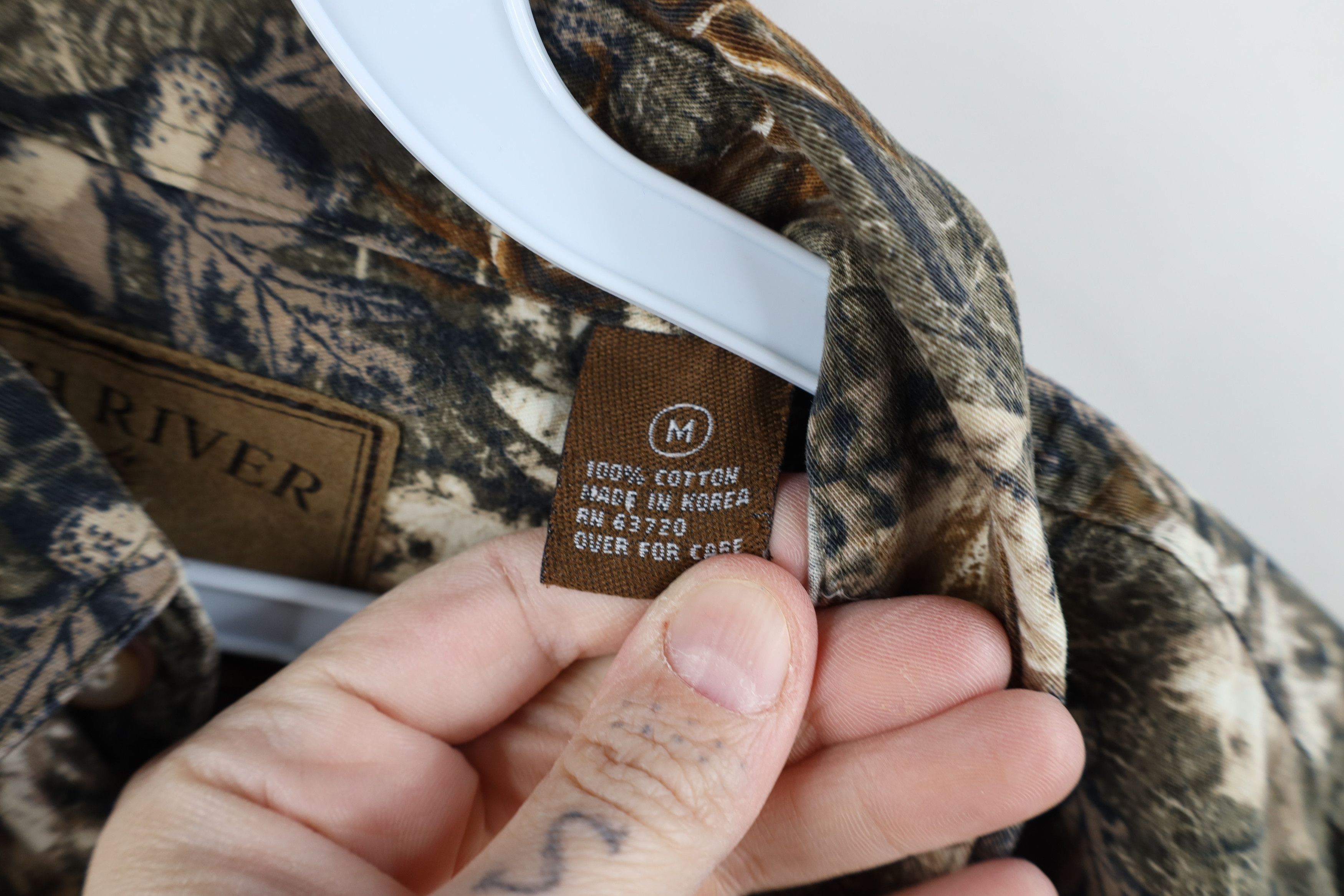 Vintage Vintage 90s Y2K Streetwear Deer Buck Camouflage Button Shirt Size US M / EU 48-50 / 2 - 9 Thumbnail
