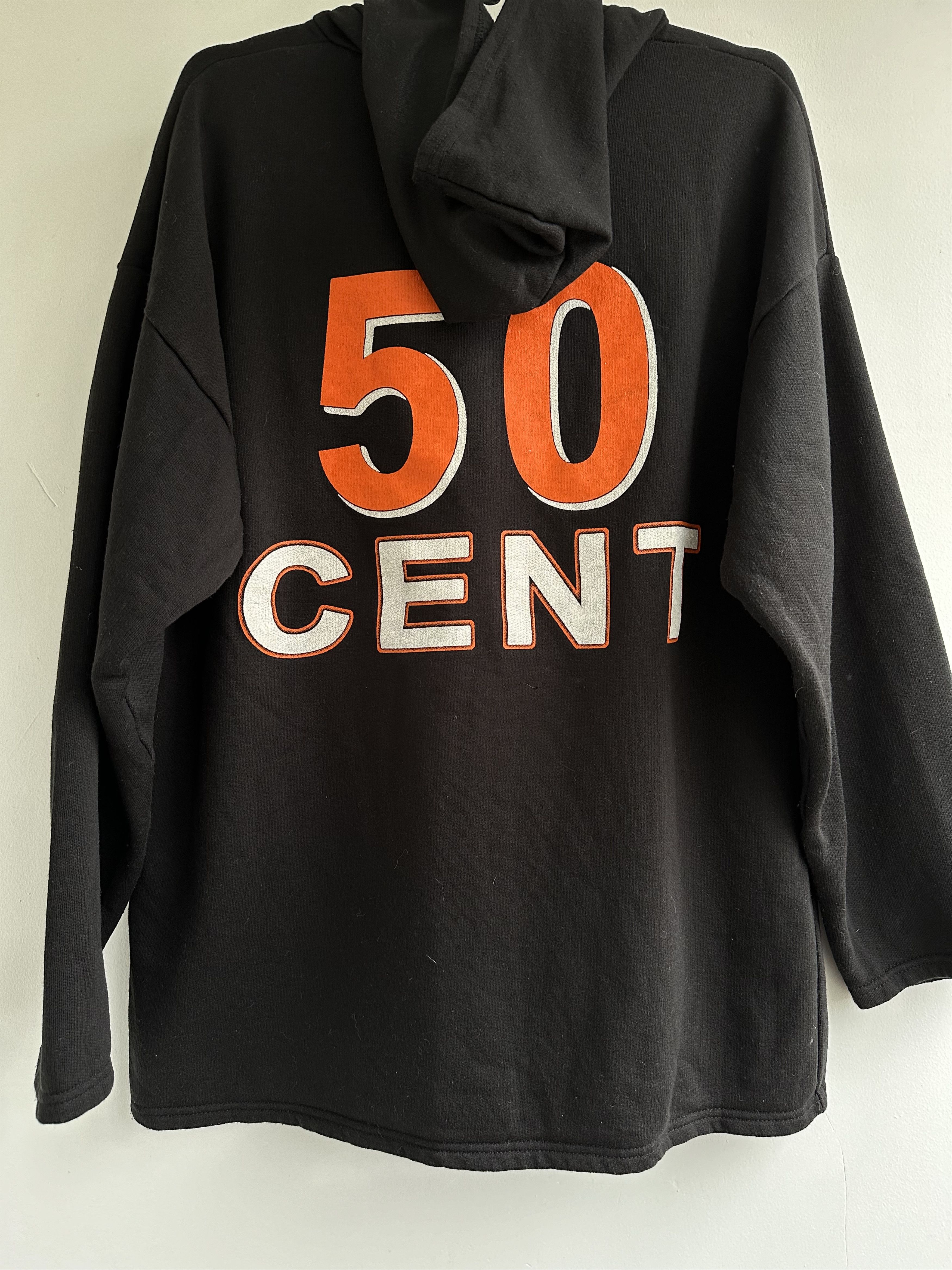 50 Cent × Vintage 50 cent vintage hoodie Size US XL / EU 56 / 4 - 4 Thumbnail