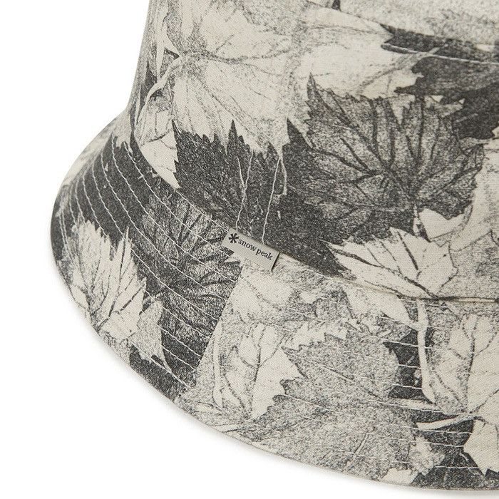 Japanese Brand × Snow Peak Rare Snow Peak Charcoal Leaf Pattern Hat Size ONE SIZE - 4 Thumbnail