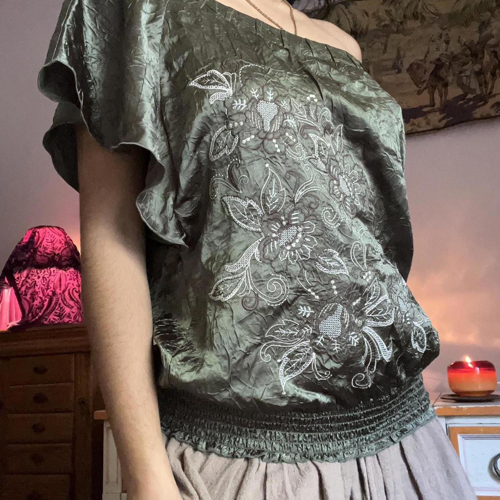 Other Glamorous Women's Green Crop-top Size M / US 6-8 / IT 42-44 - 4 Thumbnail