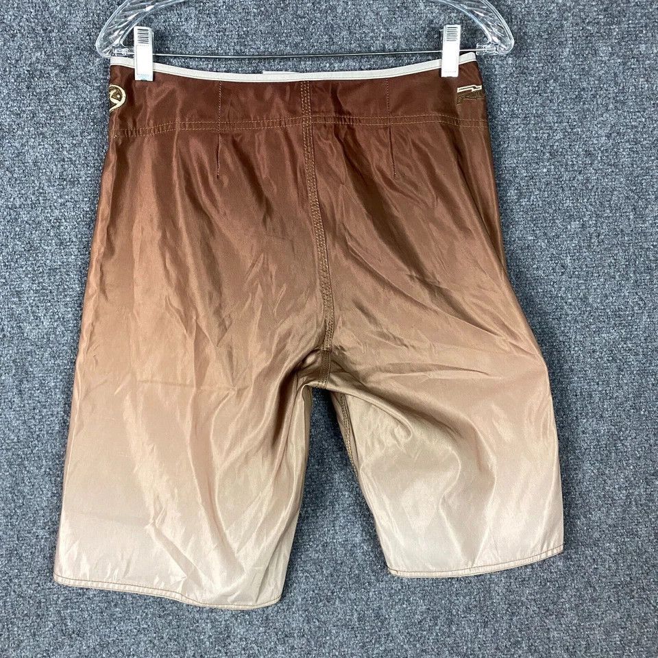 Rusty Rusty Board Shorts Men's Size 29 Polyester Drawstring Brown Size US 29 - 8 Thumbnail