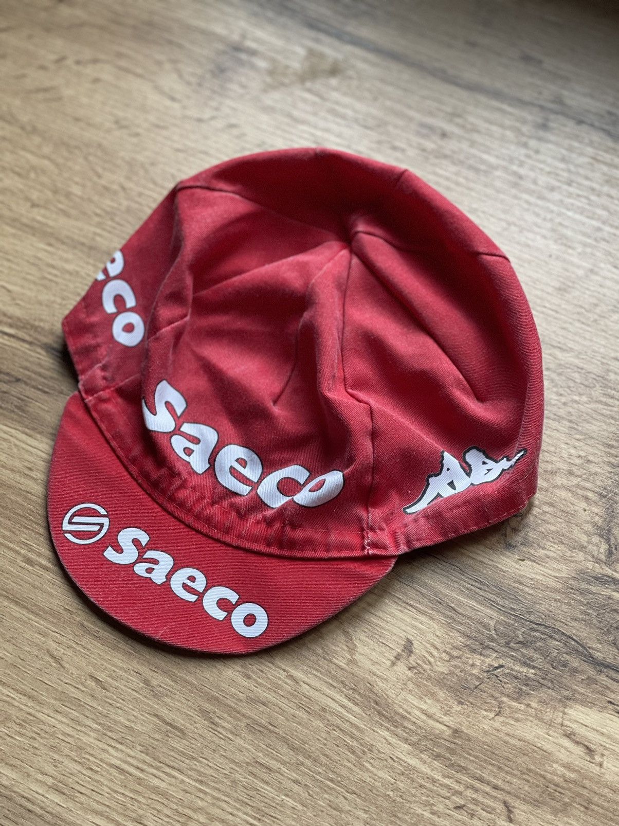 Other 90’s Kappa Saeco Cannondale vintage red cycle cap hat Size ONE SIZE - 1 Thumbnail