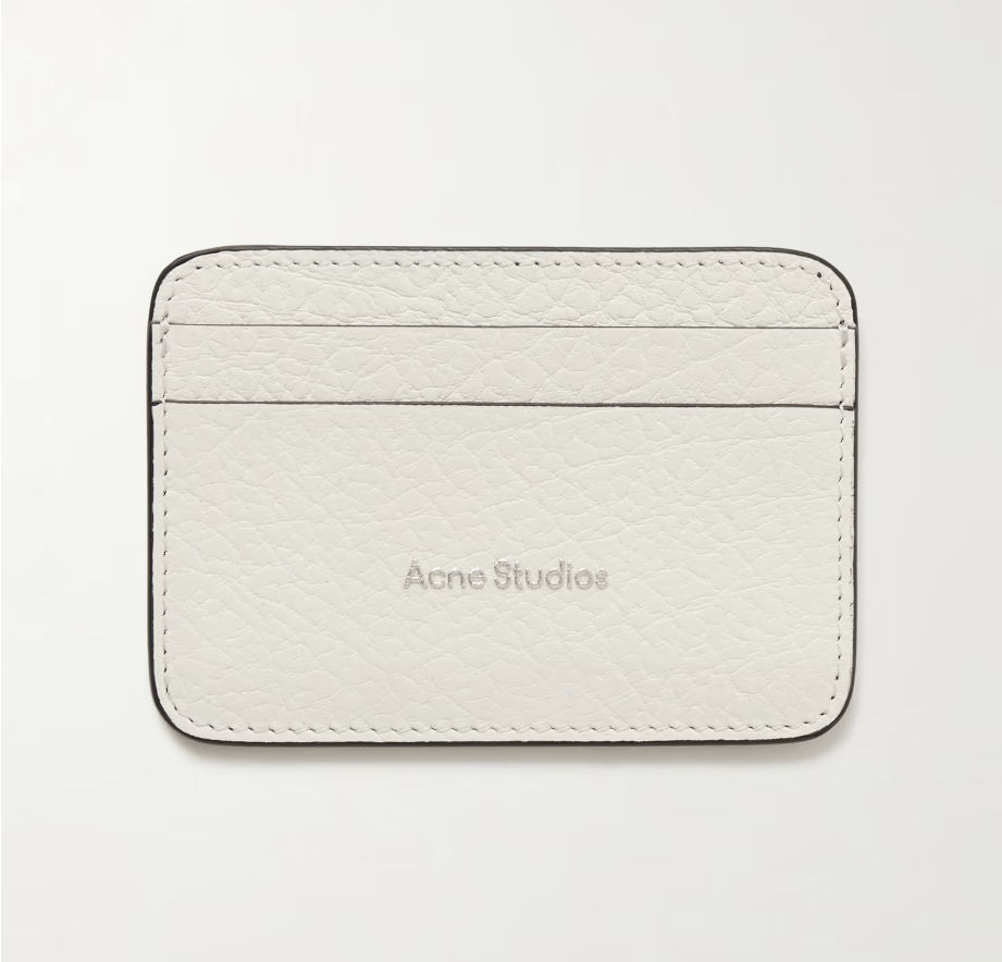 Acne Studios BNWT AW24 ACNE STUDIOS EMBOSSED GRAINED LEATHER CARD HOLDER Size ONE SIZE - 1 Thumbnail