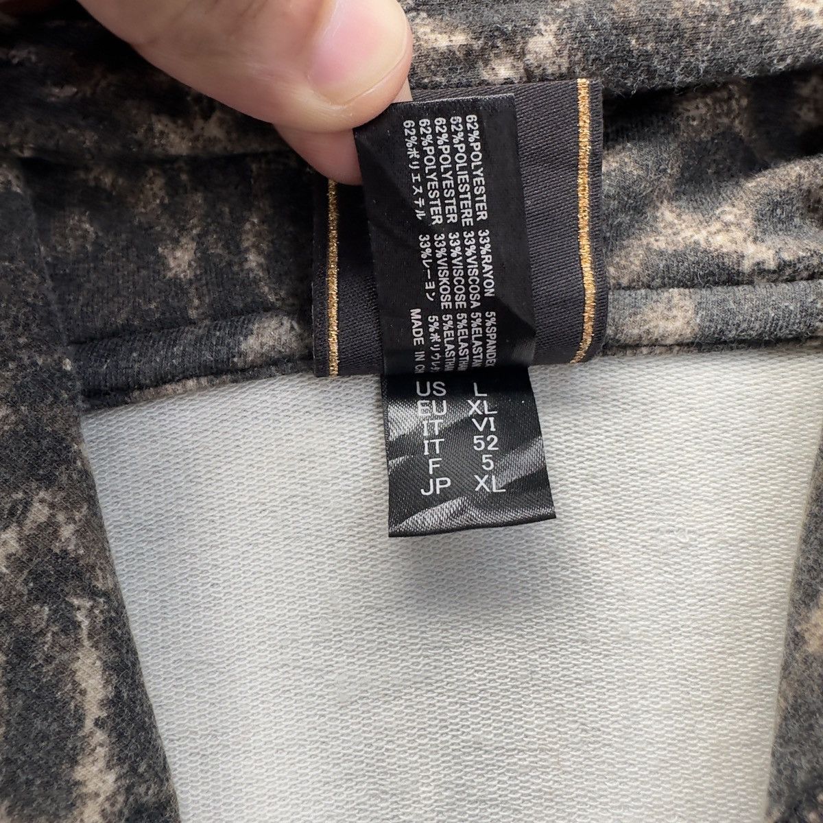 Roen ROEN FULLPRINT LEAPORD DESIGNER SKULL ZIPPER VERY RARE Y2K Size US L / EU 52-54 / 3 - 15 Thumbnail