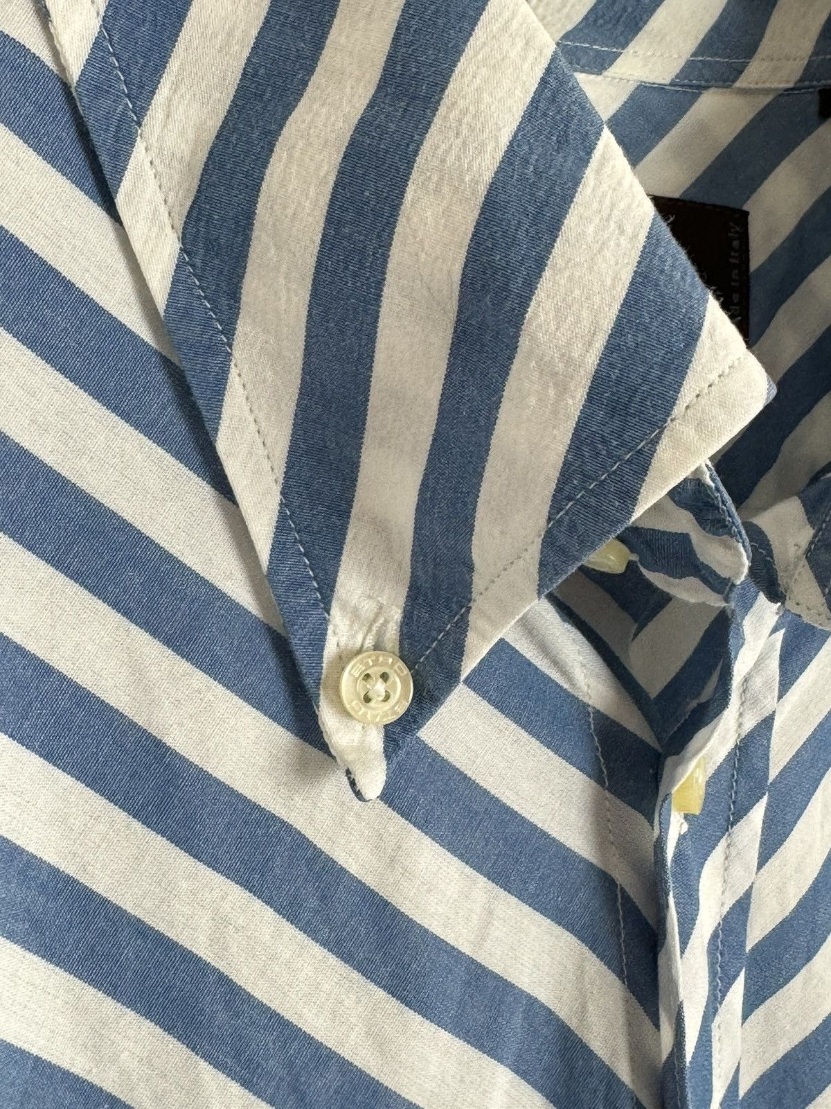 Etro Etro Zebra Lux Button Up Shirt Size US XL / EU 56 / 4 - 5 Thumbnail