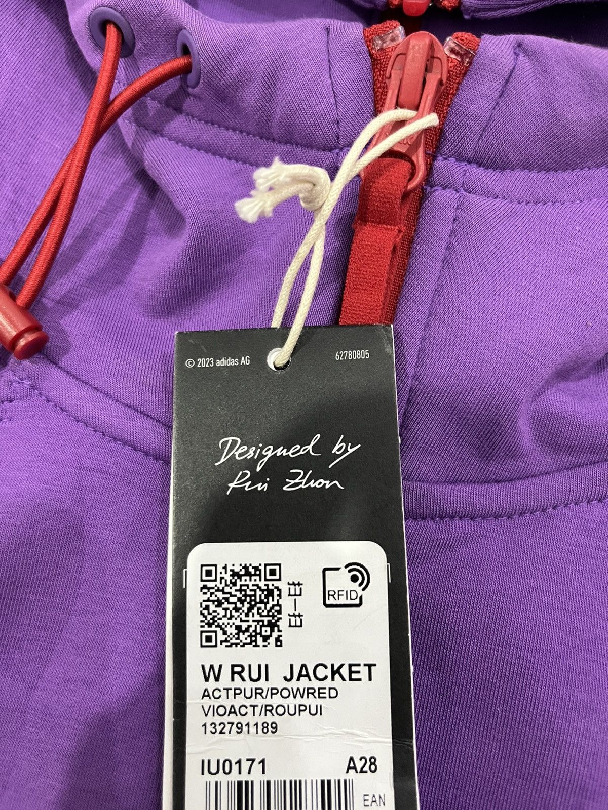 RUIbuilt Adidas rui zhou zip hoodie Size XS / US 0-2 / IT 36-38 - 7 Thumbnail