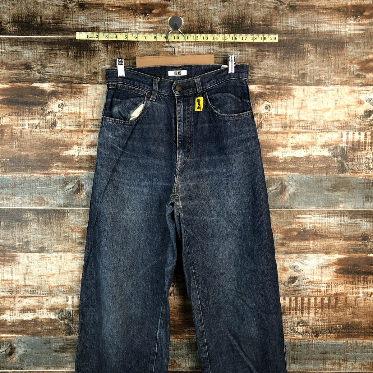 Japanese Brand Uniqlo japan vintage Denim Pants #A2141 Size US 26 / EU 42 - 2 Thumbnail