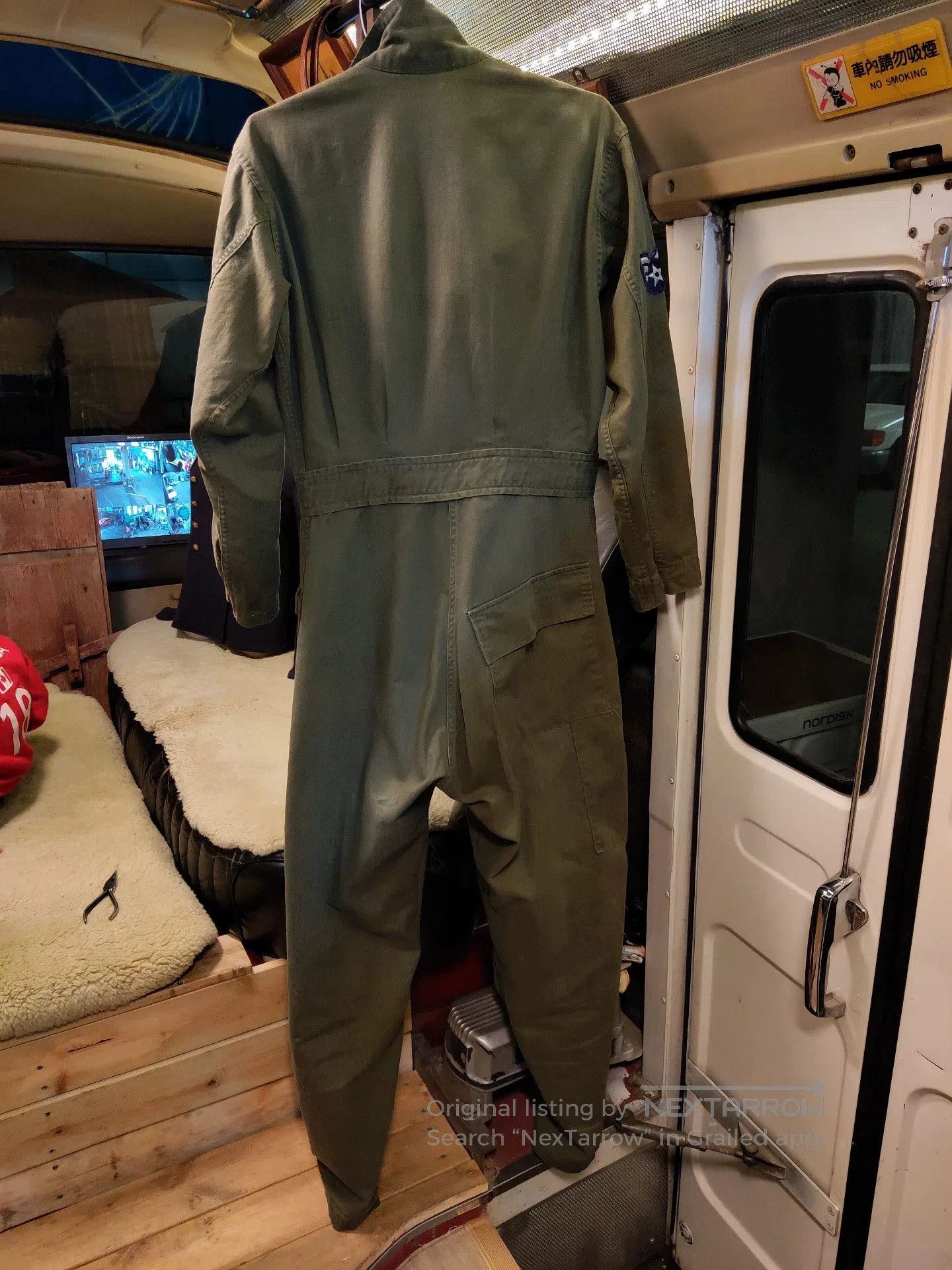 Vintage Vintage US Air Force Herringbone Coverall. Size US 34 / EU 50 - 3 Thumbnail