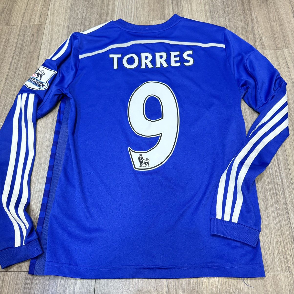 Chelsea Soccer (Youth size) Chelsea 14/15 longsleeves home shirt #9 Torres Size US XS / EU 42 / 0 - 2 Thumbnail