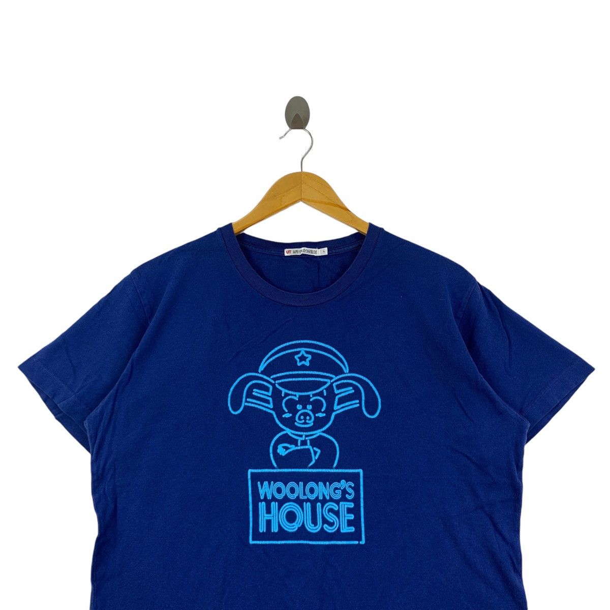 Uniqlo UNIQLO x DRAGON BALL Woolong’s House Tee Shirt Top Anime Size L / US 10 / IT 46 - 2 Thumbnail