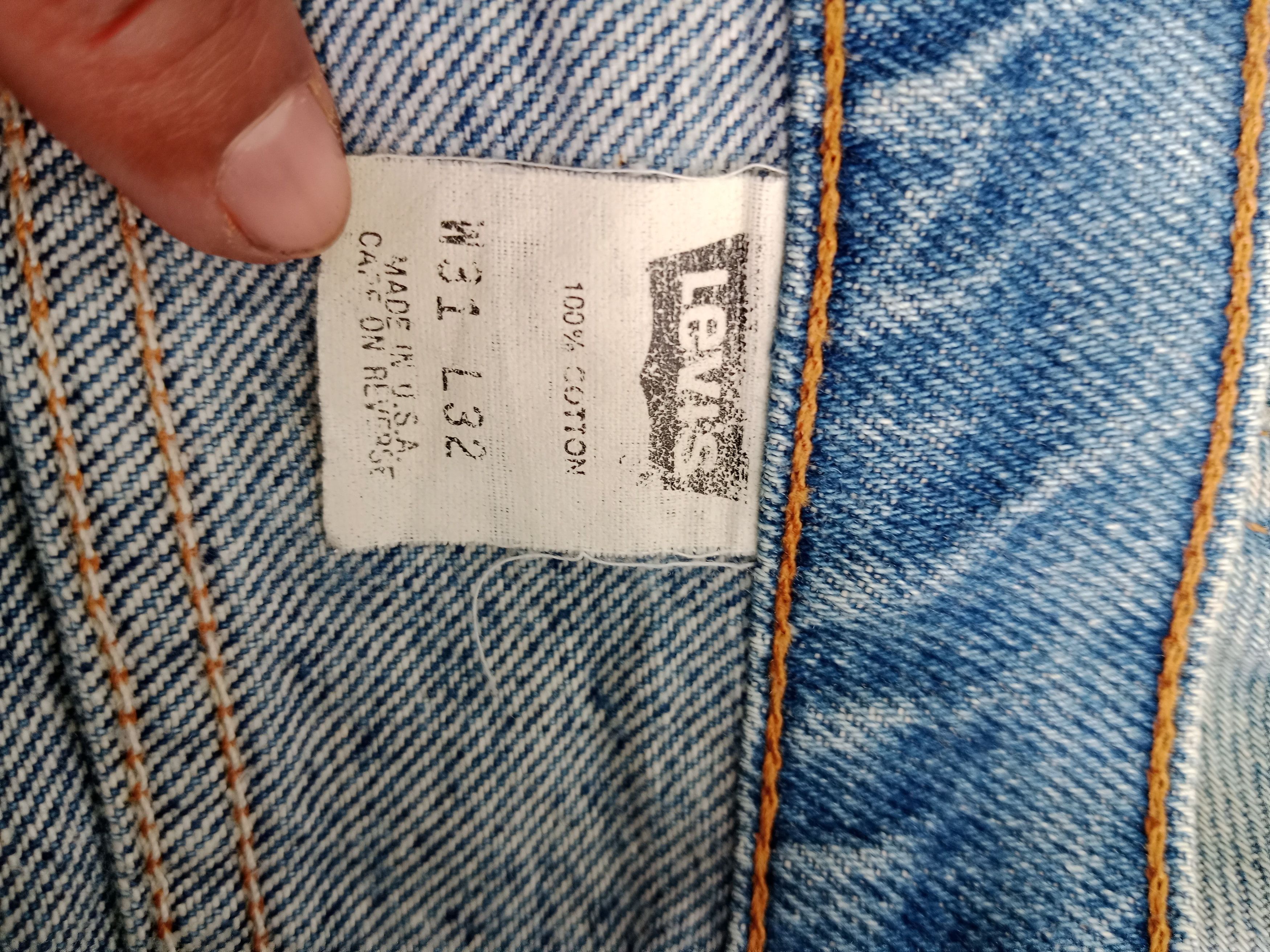Levi's Vintage Clothing Levis Strauss & Co Distressed Jeans Orange Tag Size US 31 - 11 Thumbnail