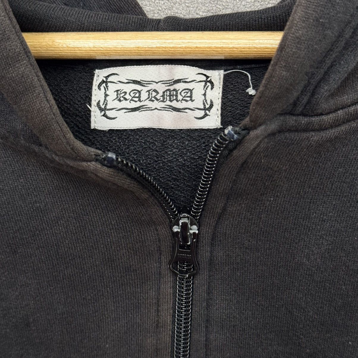 If Six Was Nine Karma Ifsix Lgb Style Oversized Fit Black XXL Zip Hoodie Size US XXL / EU 58 / 5 - 8 Thumbnail