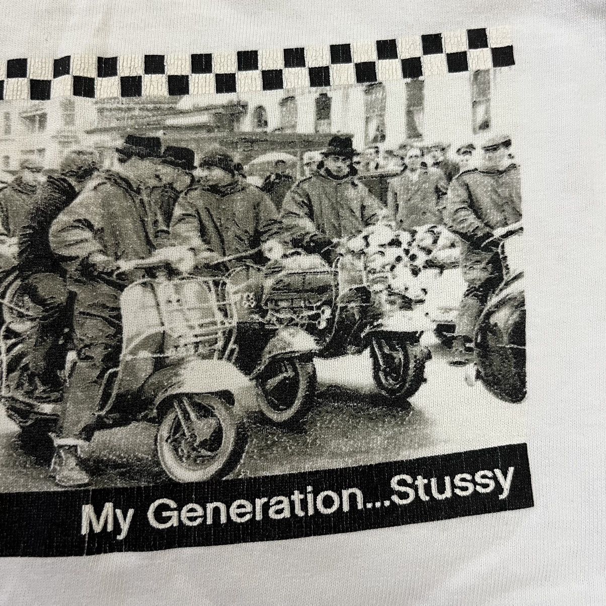 Stussy × Vintage Vintage 90s Stussy Mods “My Generation” Photoprint Uk Tour Size US S / EU 44-46 / 1 - 6 Thumbnail