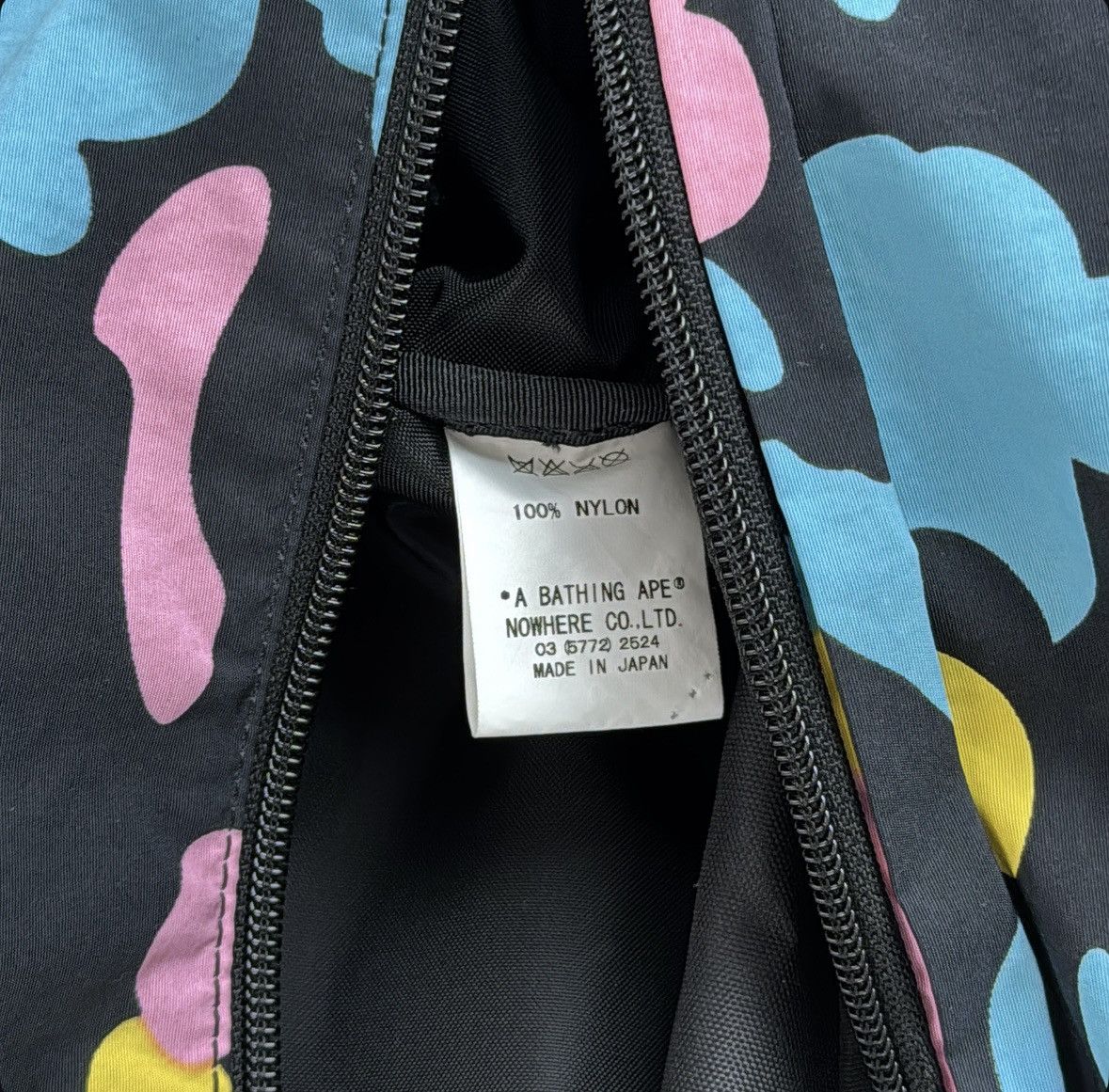 Bape 2005 Cotton Candy Camo Backpack Size ONE SIZE - 6 Thumbnail
