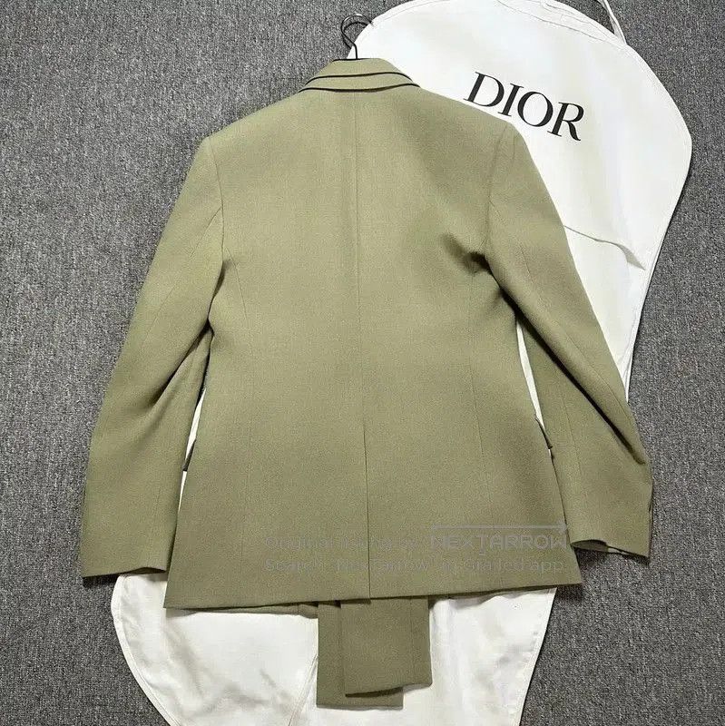 Dior Dior Green Wool Men's Outerwear . Size US L / EU 52-54 / 3 - 3 Thumbnail