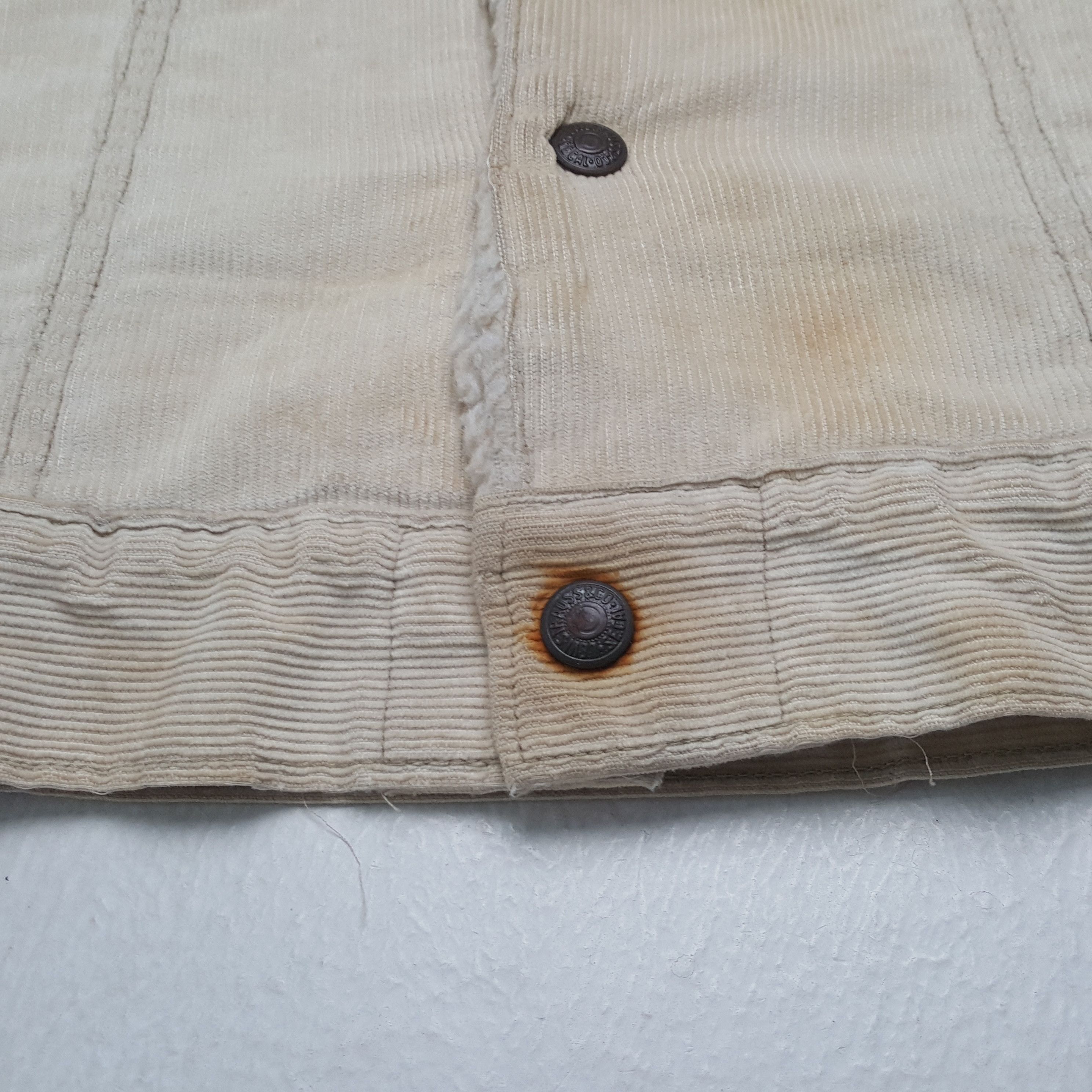 Levi's Levis Corduroy Sherpa Classic Style Jacket RR20 Size US M / EU 48-50 / 2 - 9 Thumbnail