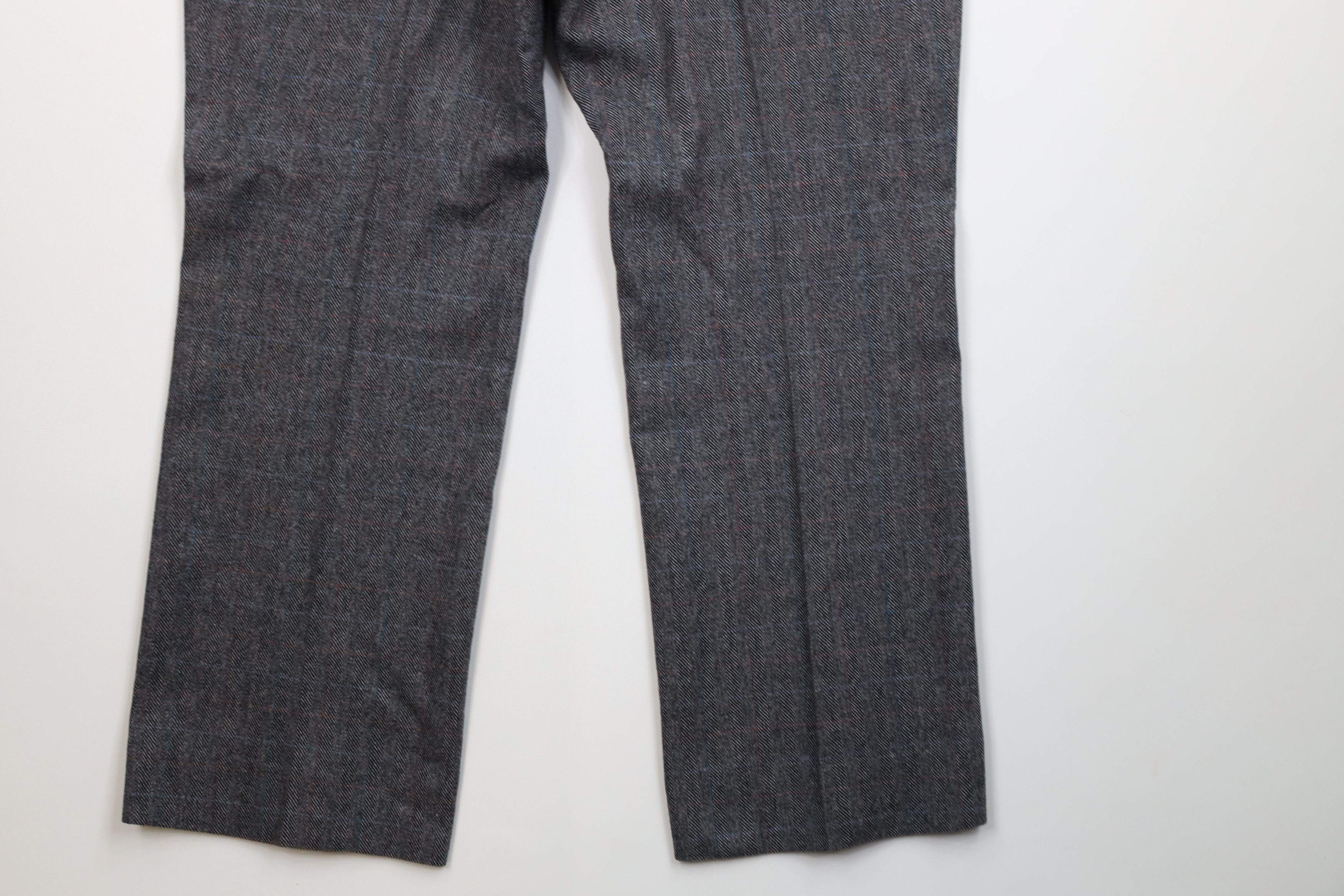 Vintage Vintage 70s Streetwear Herringbone Wide Leg Chino Pants USA Size US 40 / EU 56 - 12 Thumbnail