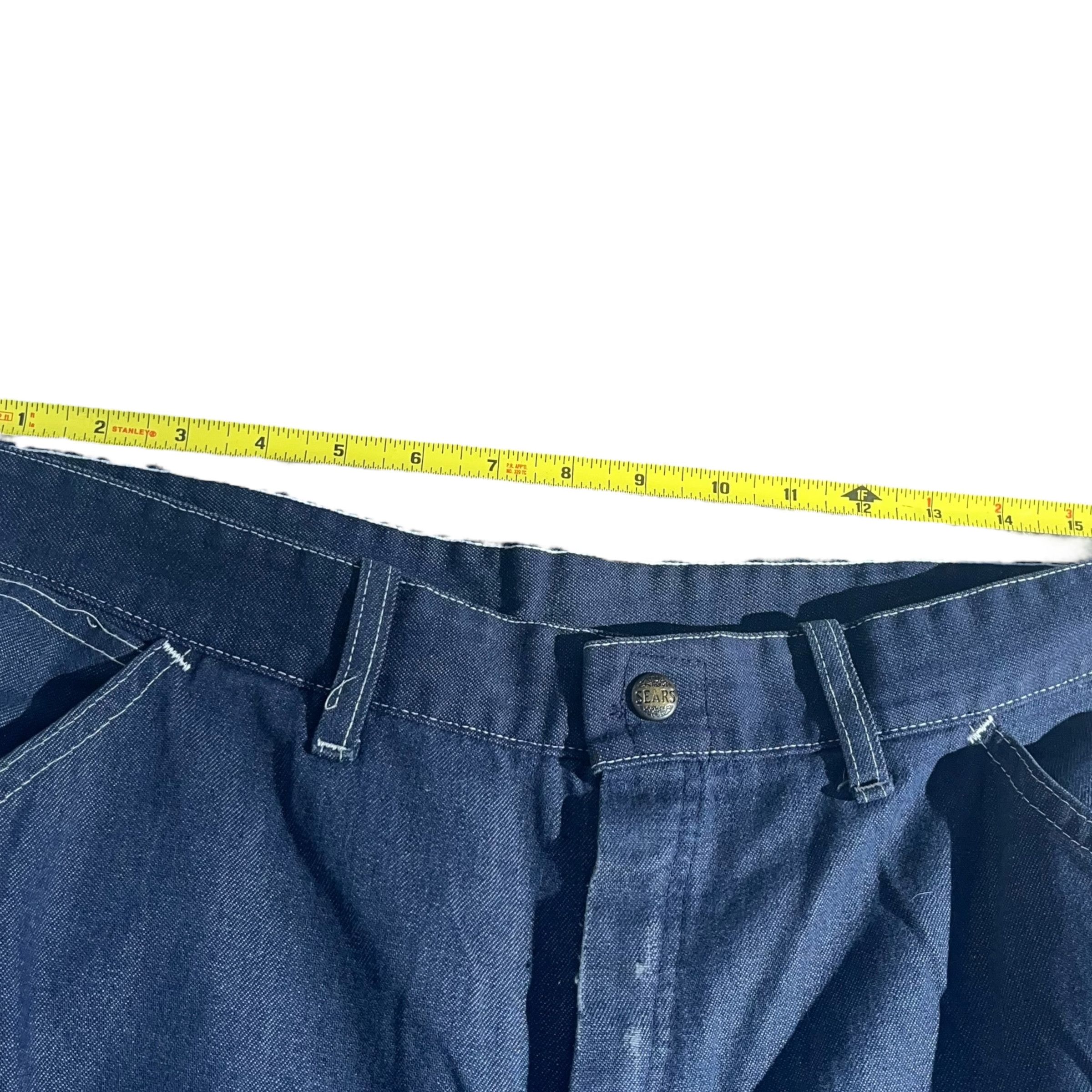 Sears × Vintage VINTAGE Sears Roebuck Carpenter Pants 36x30 Size US 36 / EU 52 - 3 Thumbnail